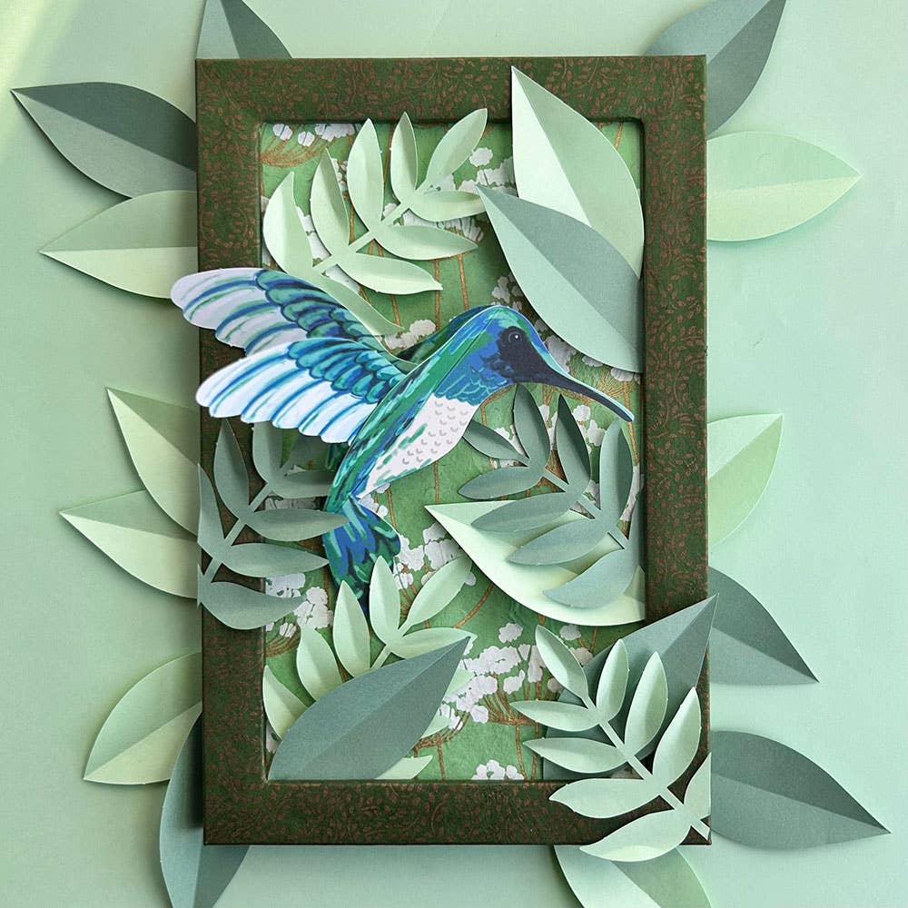 Hummingbirds Paper Craft Kit - Image 2