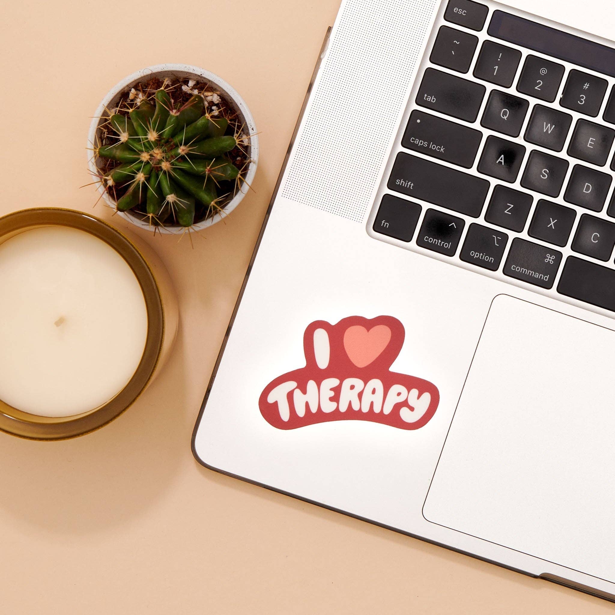 I Heart Therapy Sticker - Image 2
