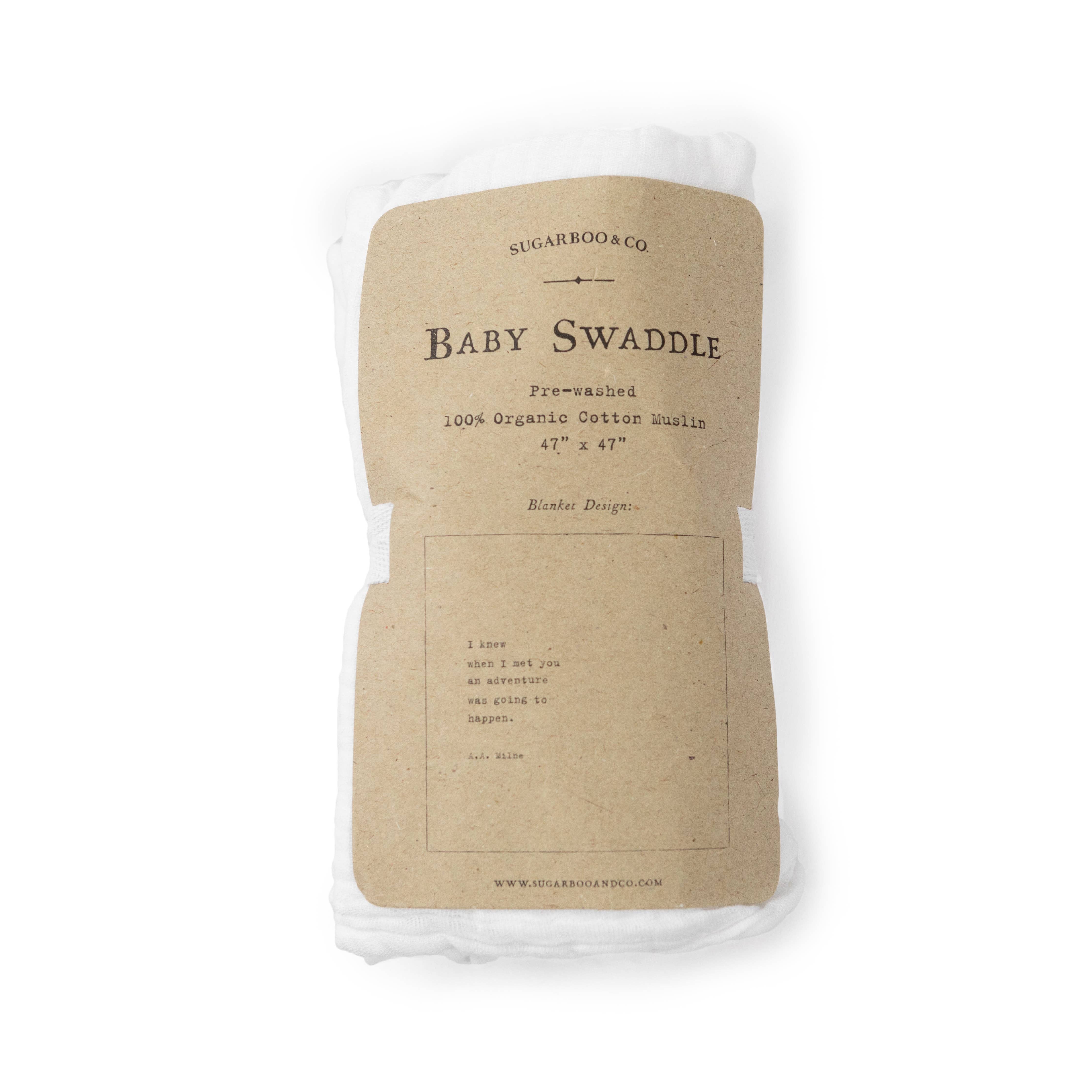 I Knew When I Met You Swaddle Blanket - Image 2