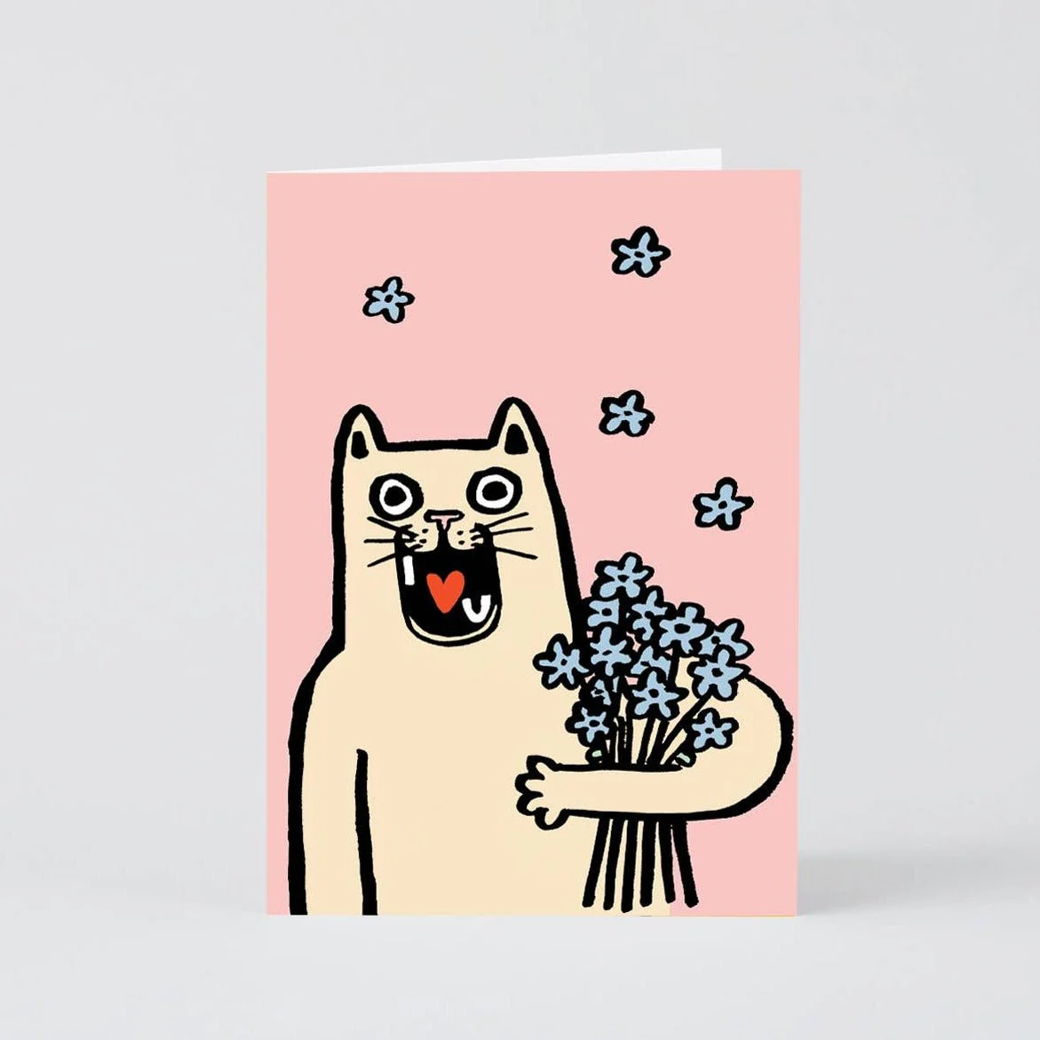 I Love You Cat Card