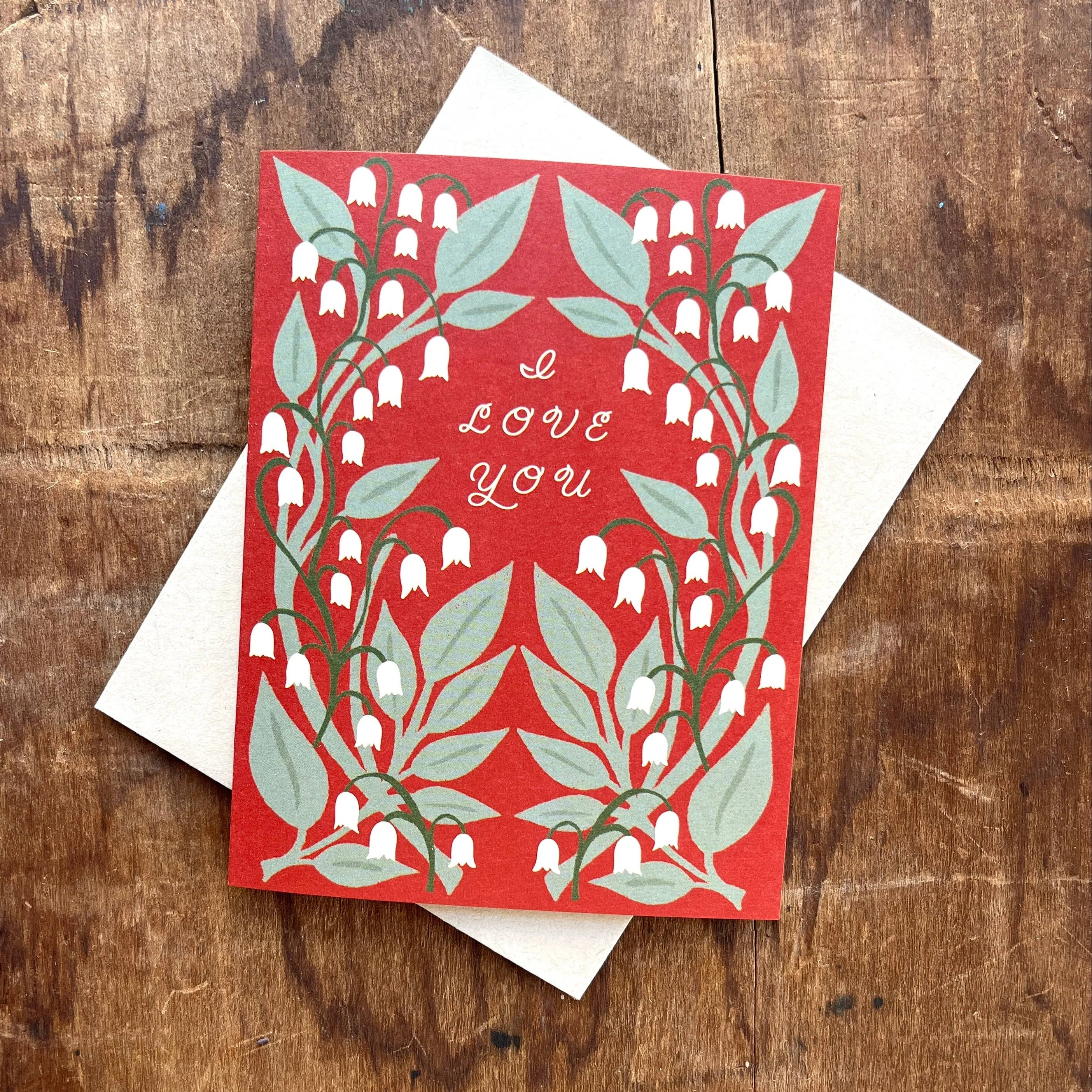Lily of the Valley Love Card - Image 2