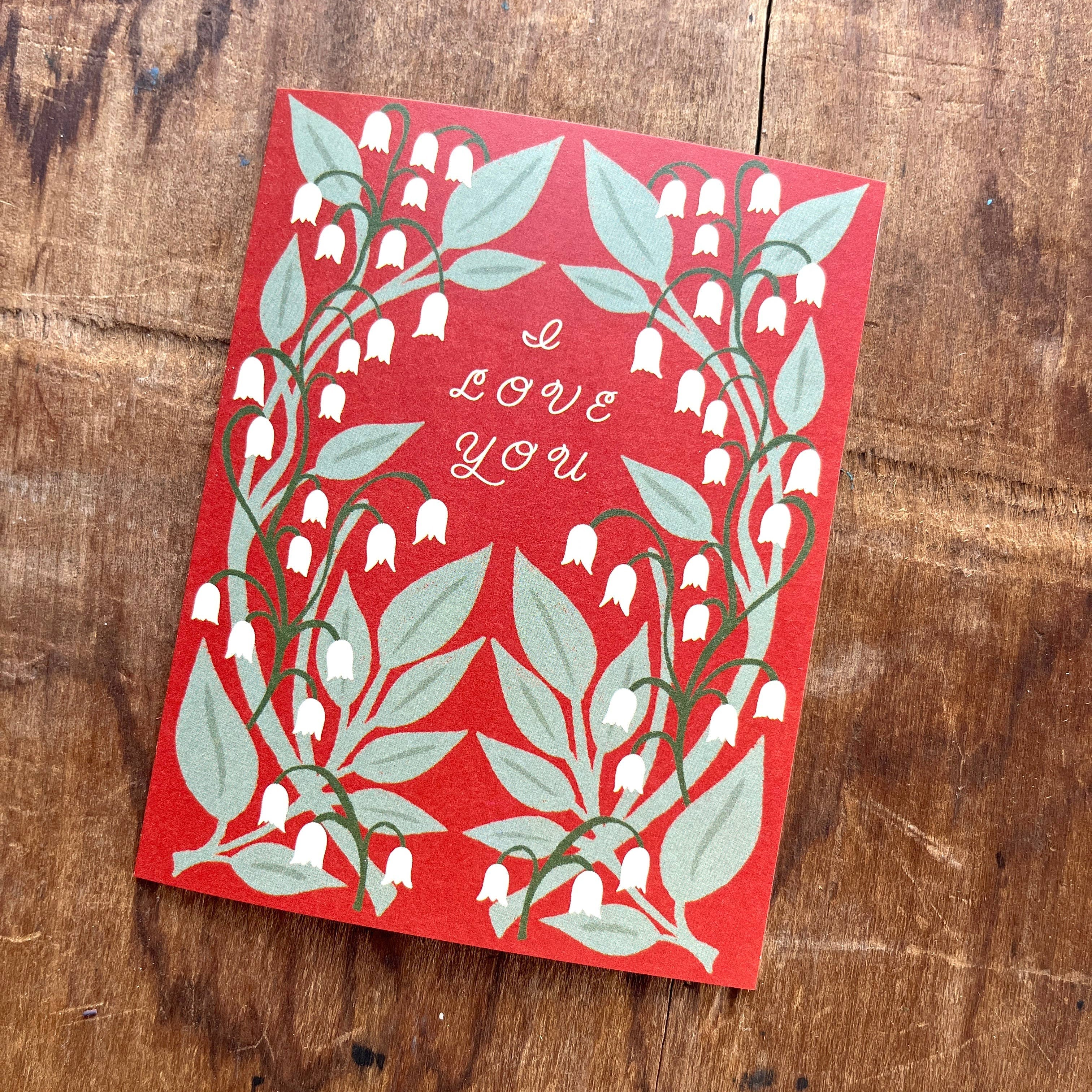 Lily of the Valley Love Card - Image 3
