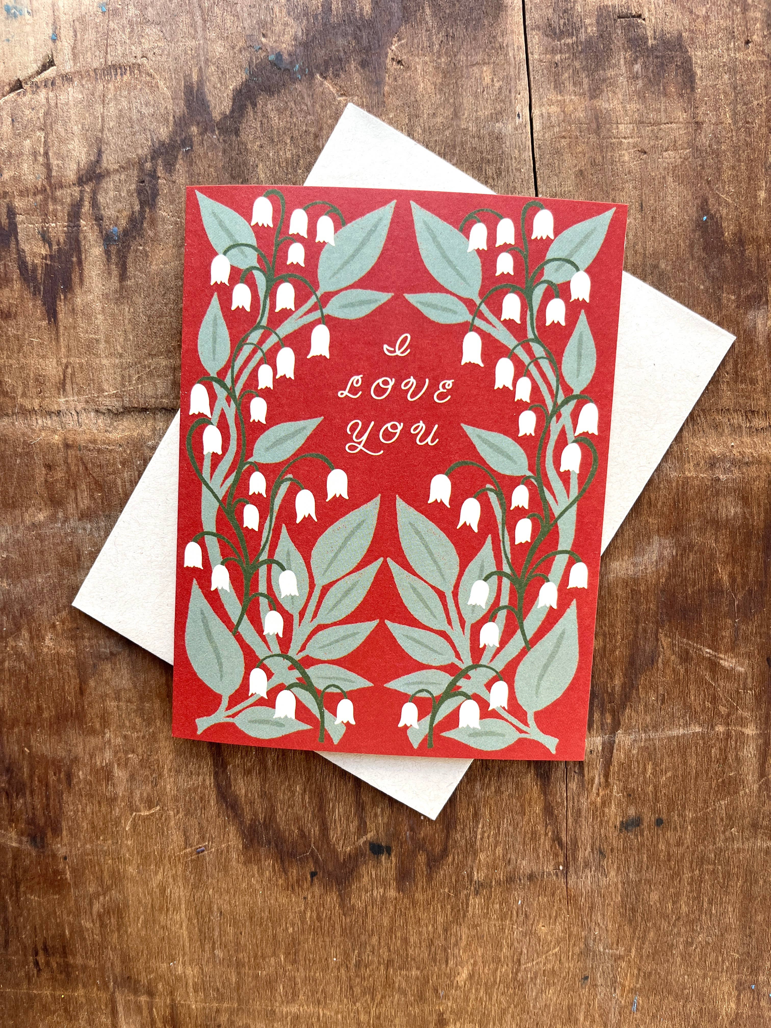 Lily of the Valley Love Card - Image 4