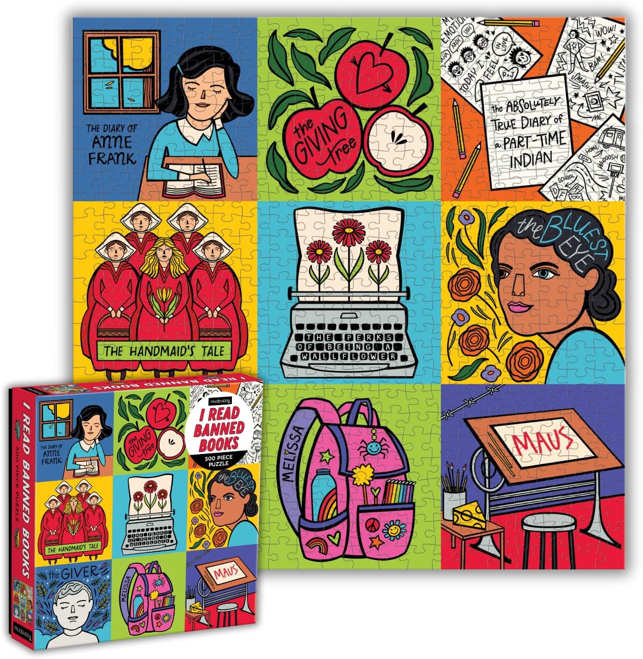 I Read Banned Books Puzzle - Image 2