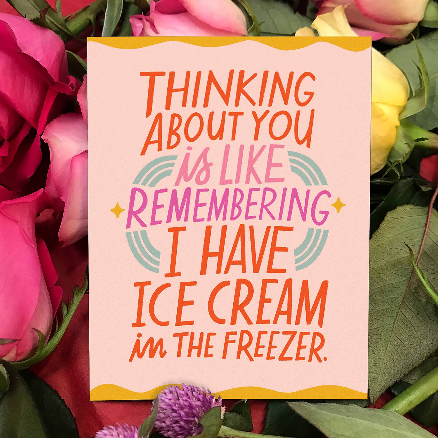Ice Cream Freezer Love Card - Image 2