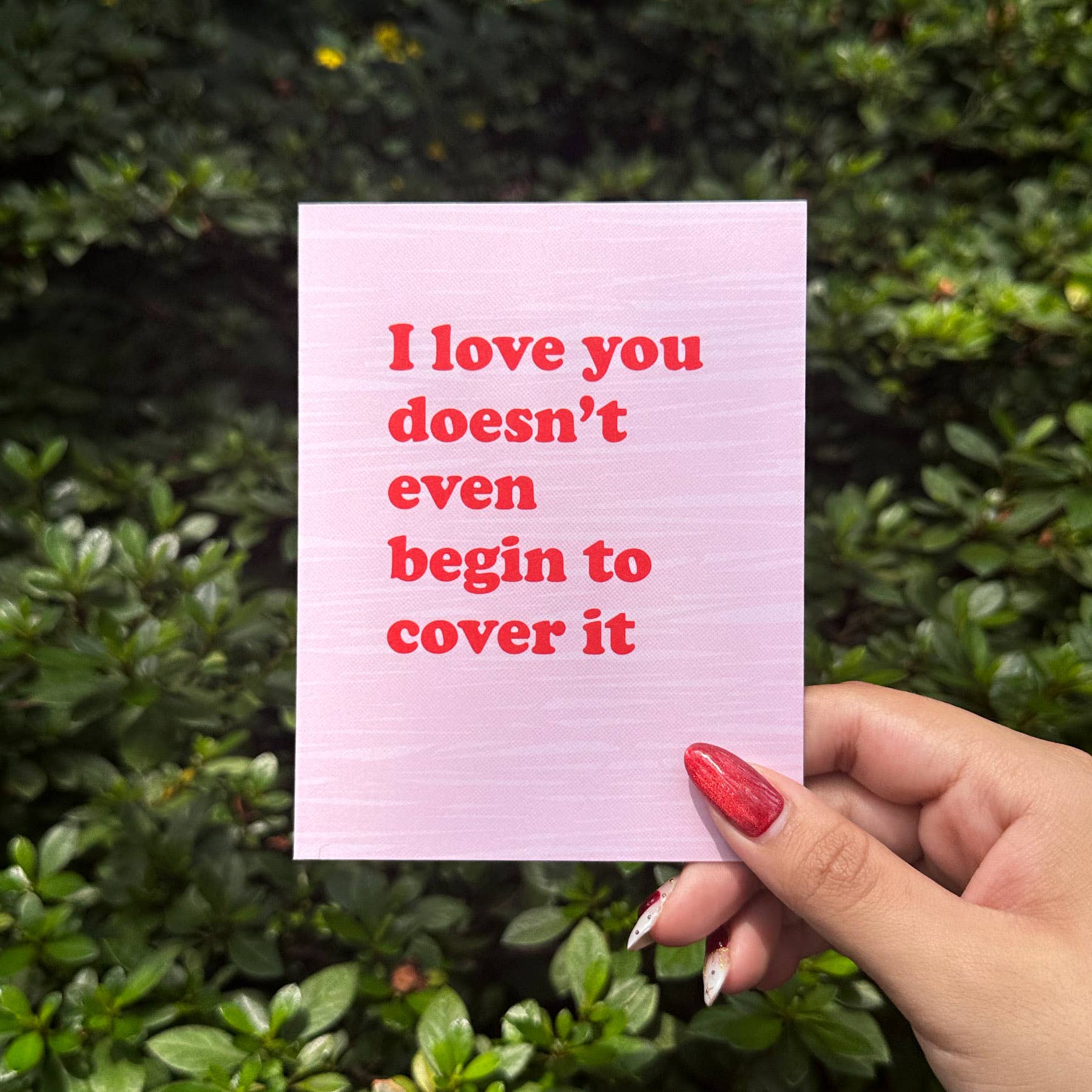 ILY Cover It Love Card - Image 2