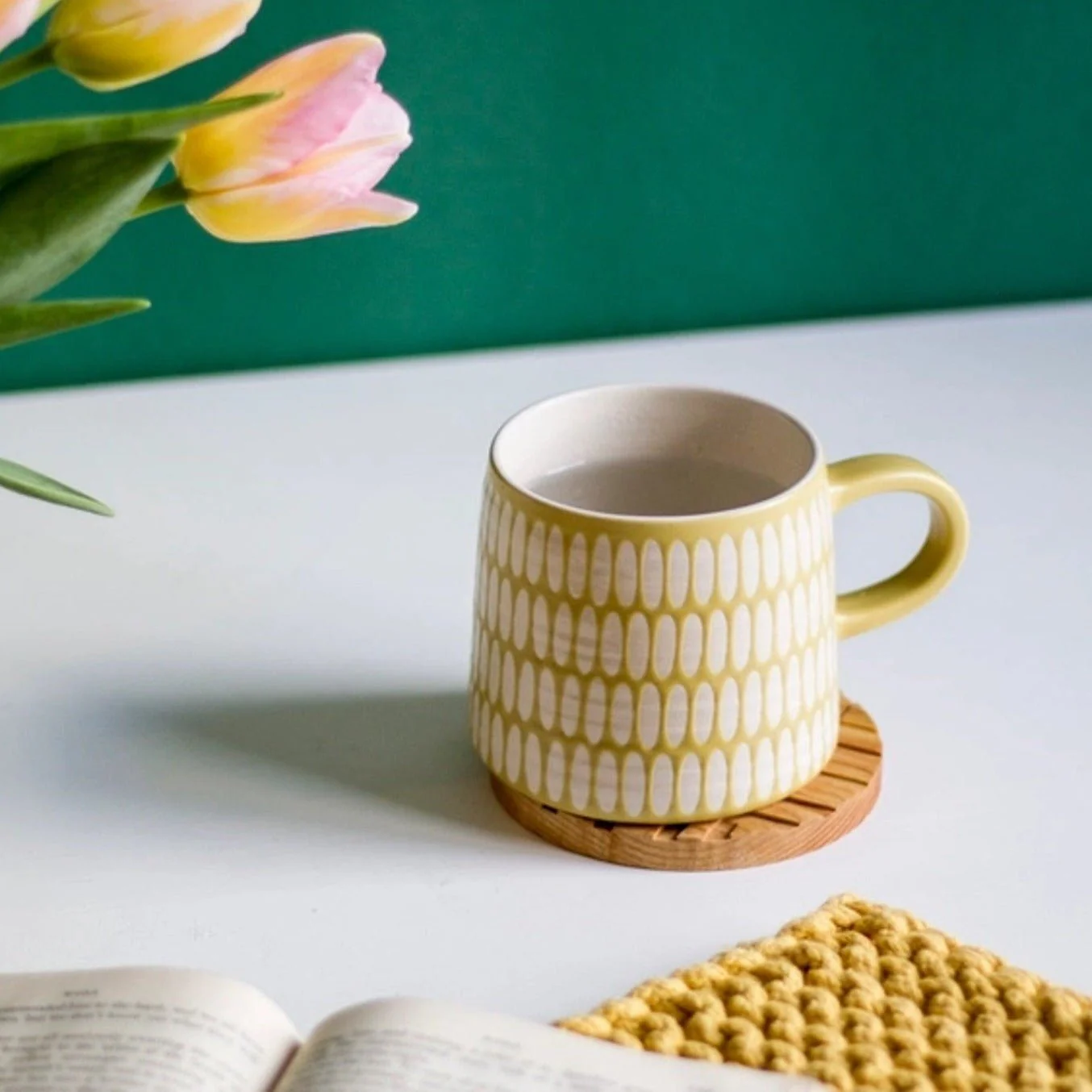 Ochre Imprint Mug - Image 2