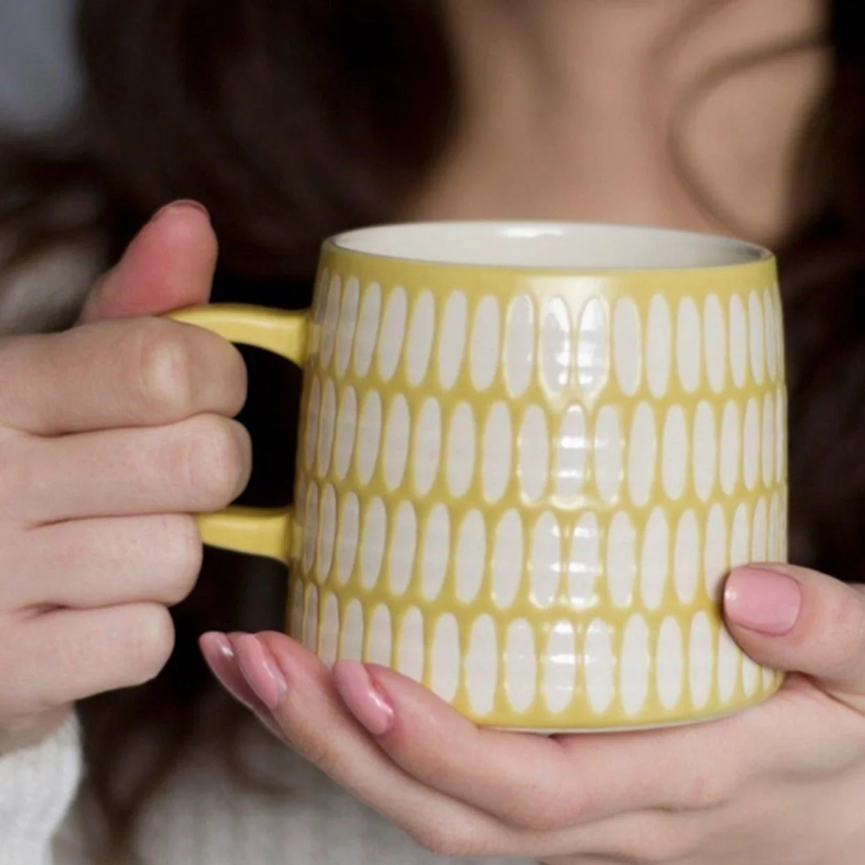 Ochre Imprint Mug - Image 3