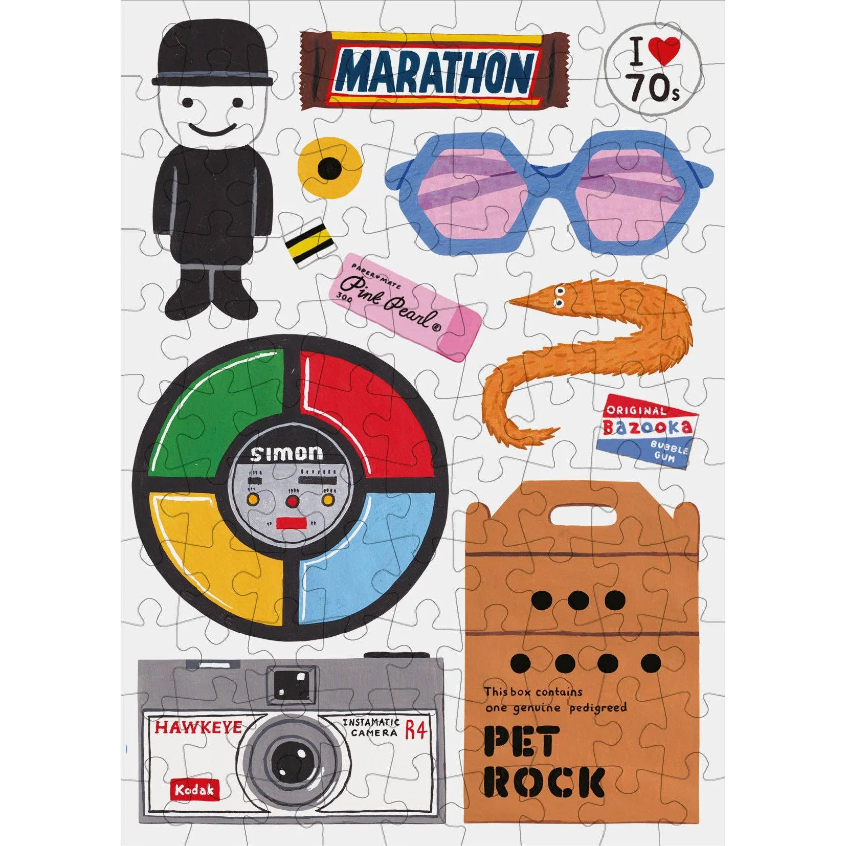 In the 70's Mini Jigsaw Puzzle - Image 2
