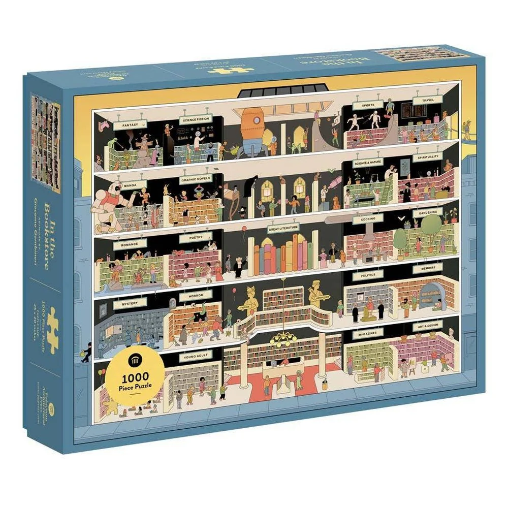 In the Bookstore 1000 Piece Puzzle - Image 3