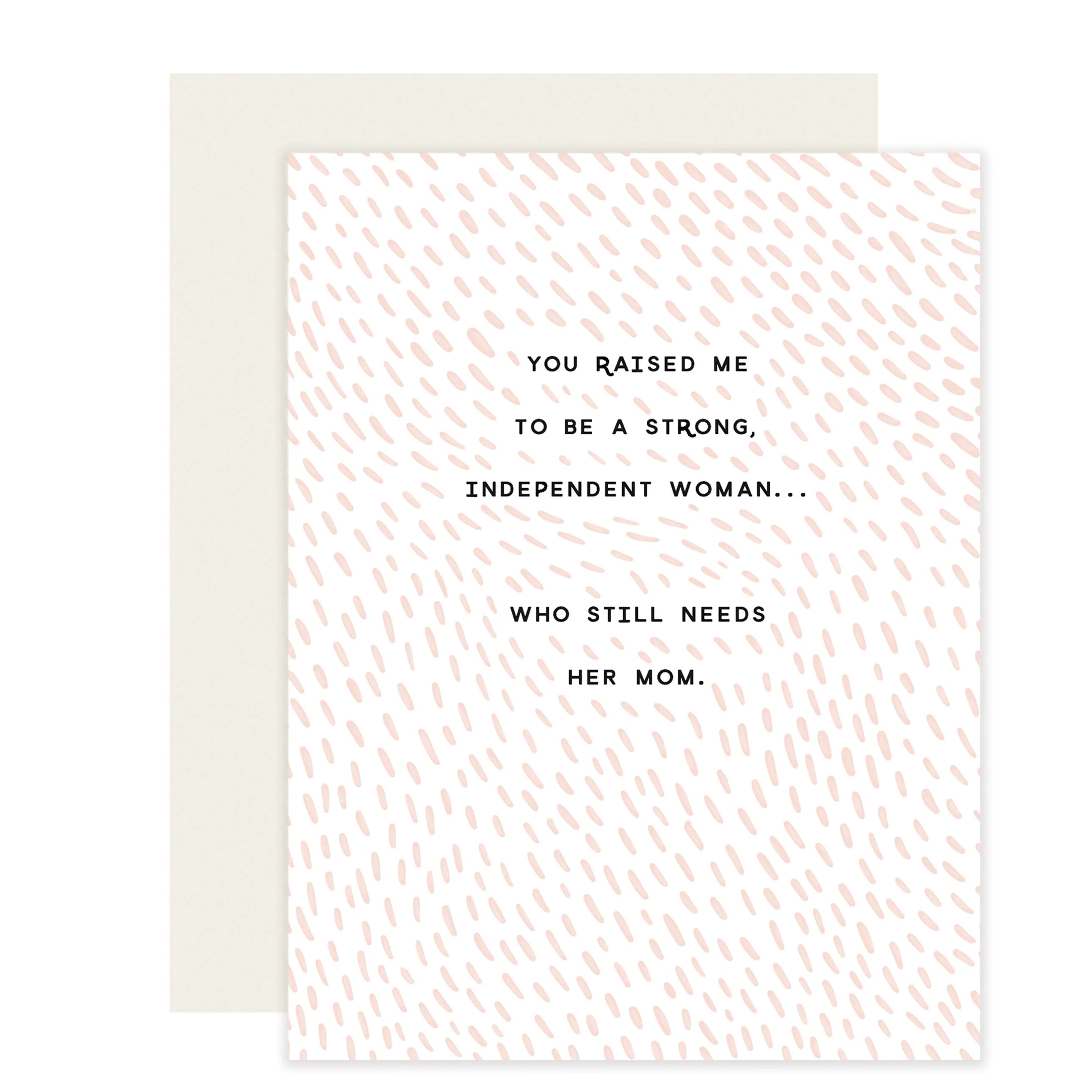 Independent Woman Card