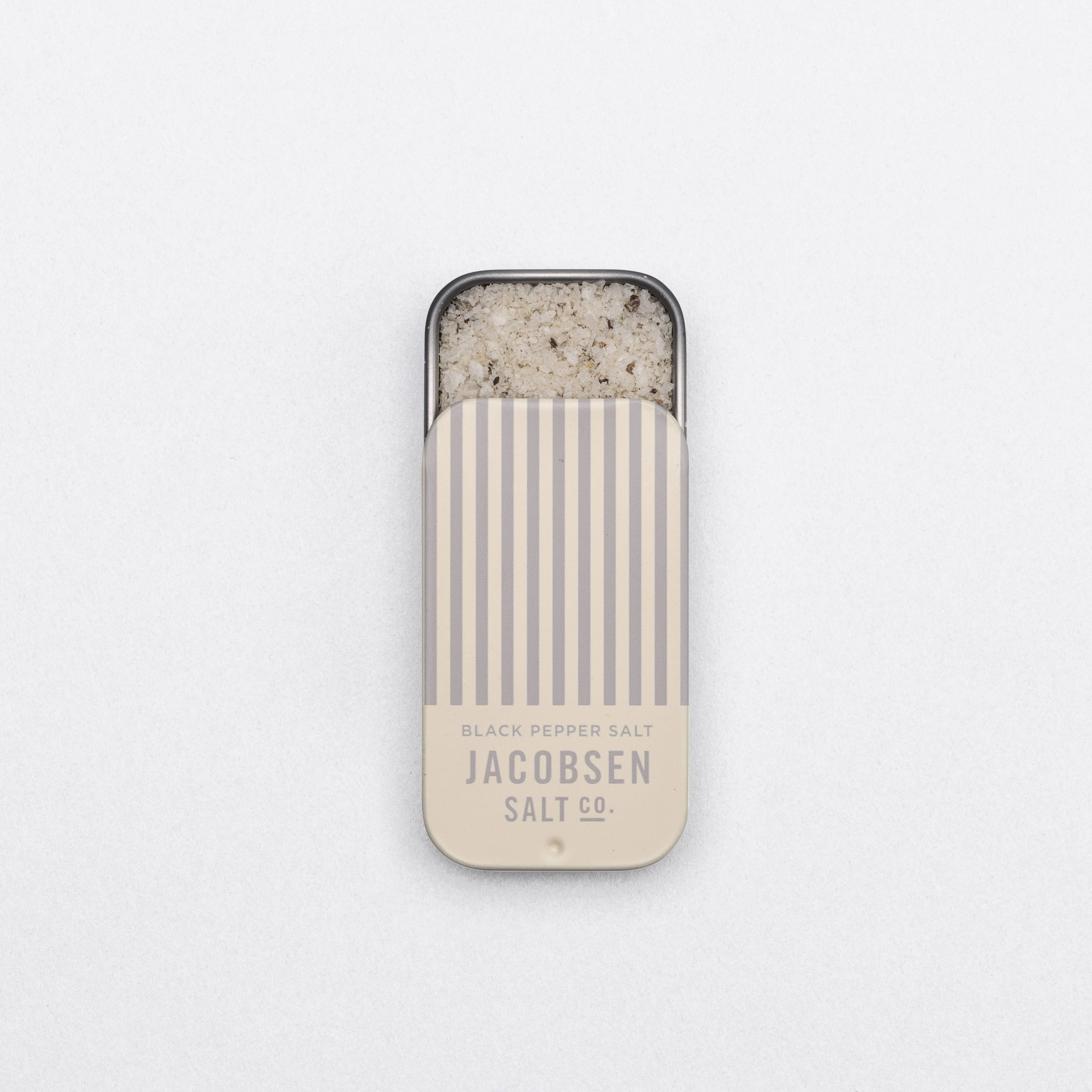 Black Pepper Infused Sea Salt Slide Tin - Image 3