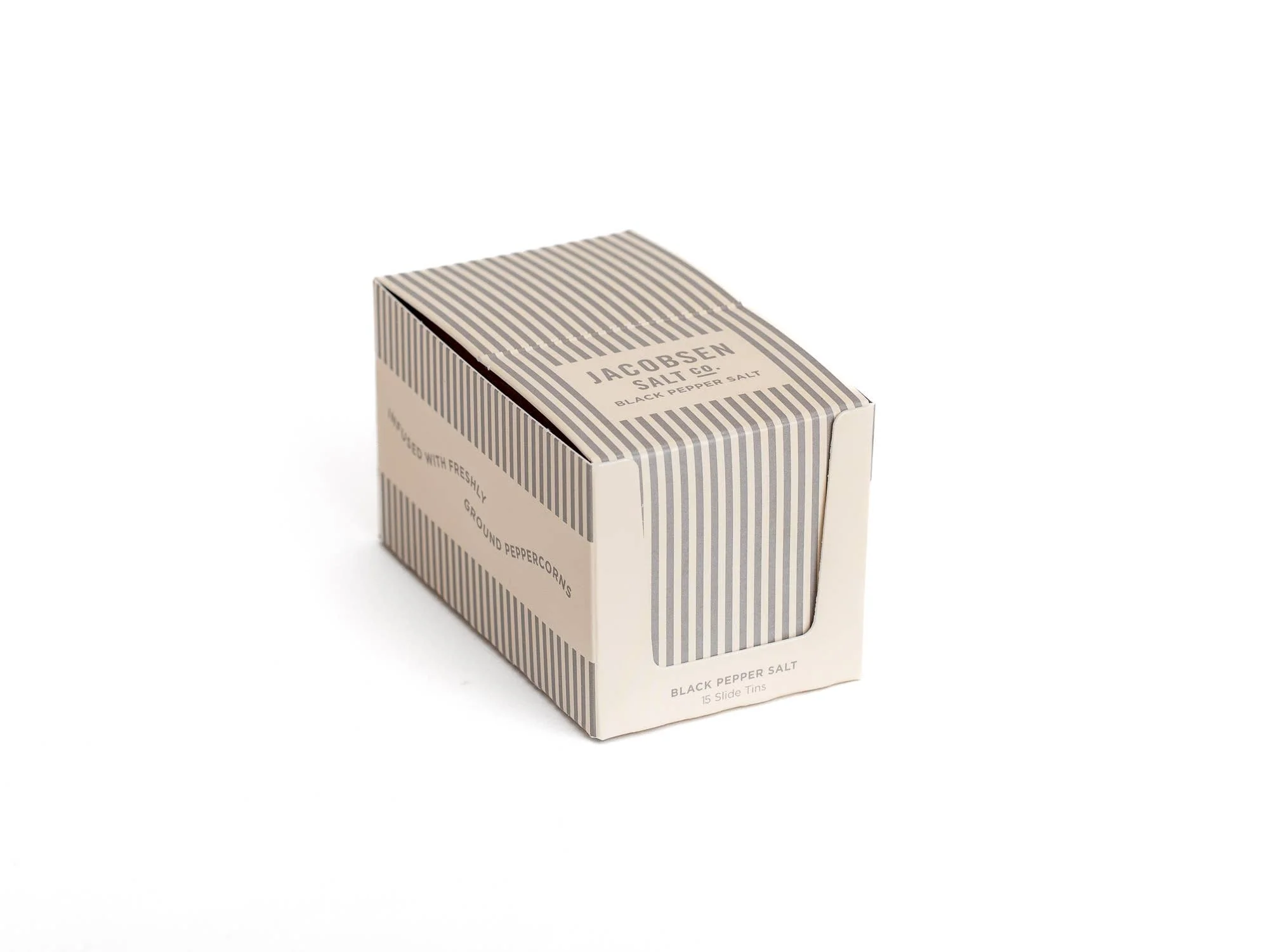 Black Pepper Infused Sea Salt Slide Tin - Image 5