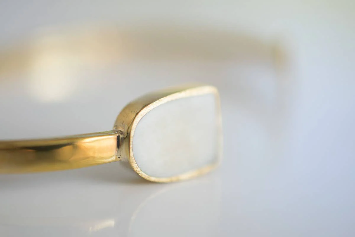 Inset Archway Cuff Bracelet - Image 3