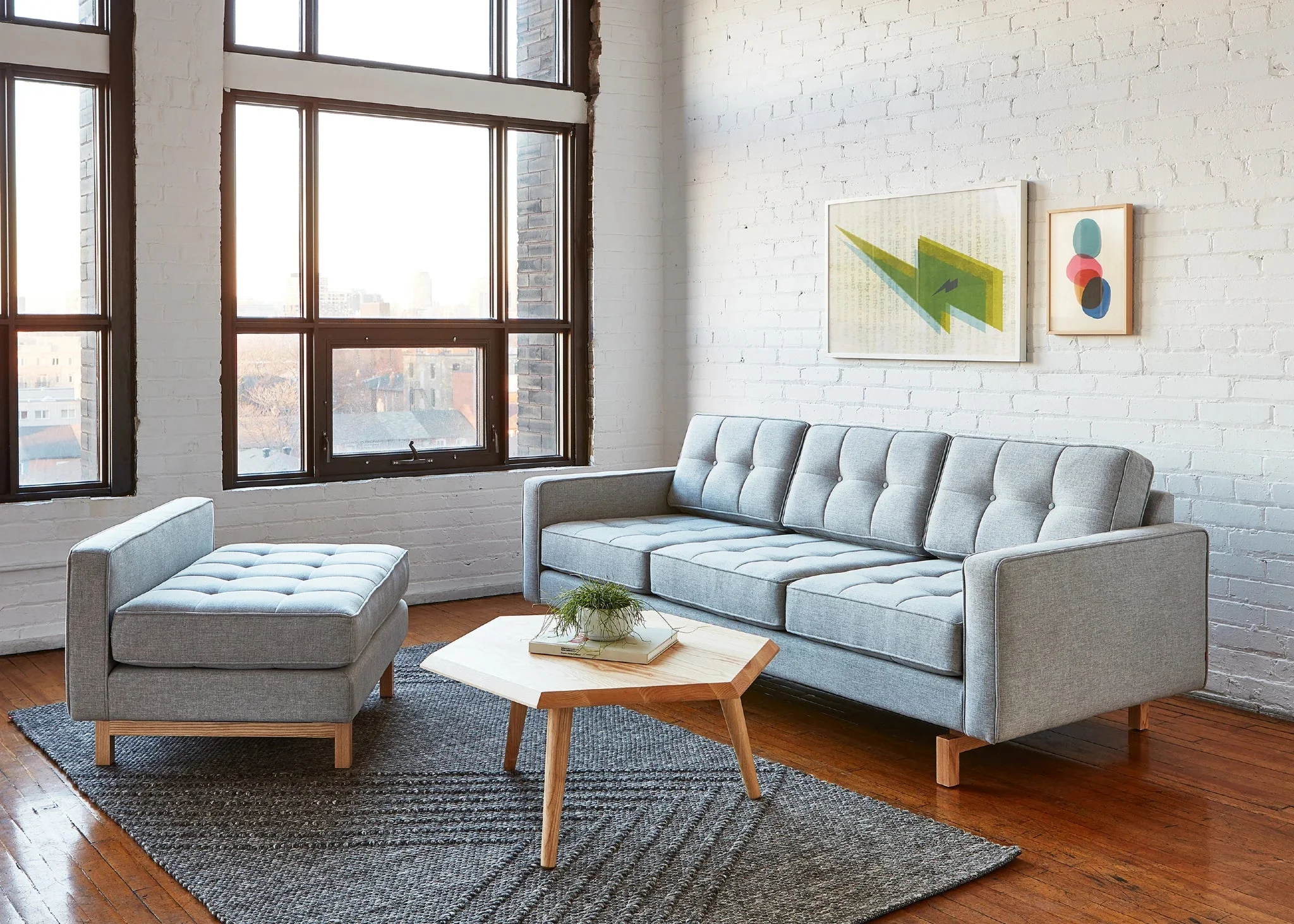 Jane 2 Loft Bi-Sectional Sofa - Image 18
