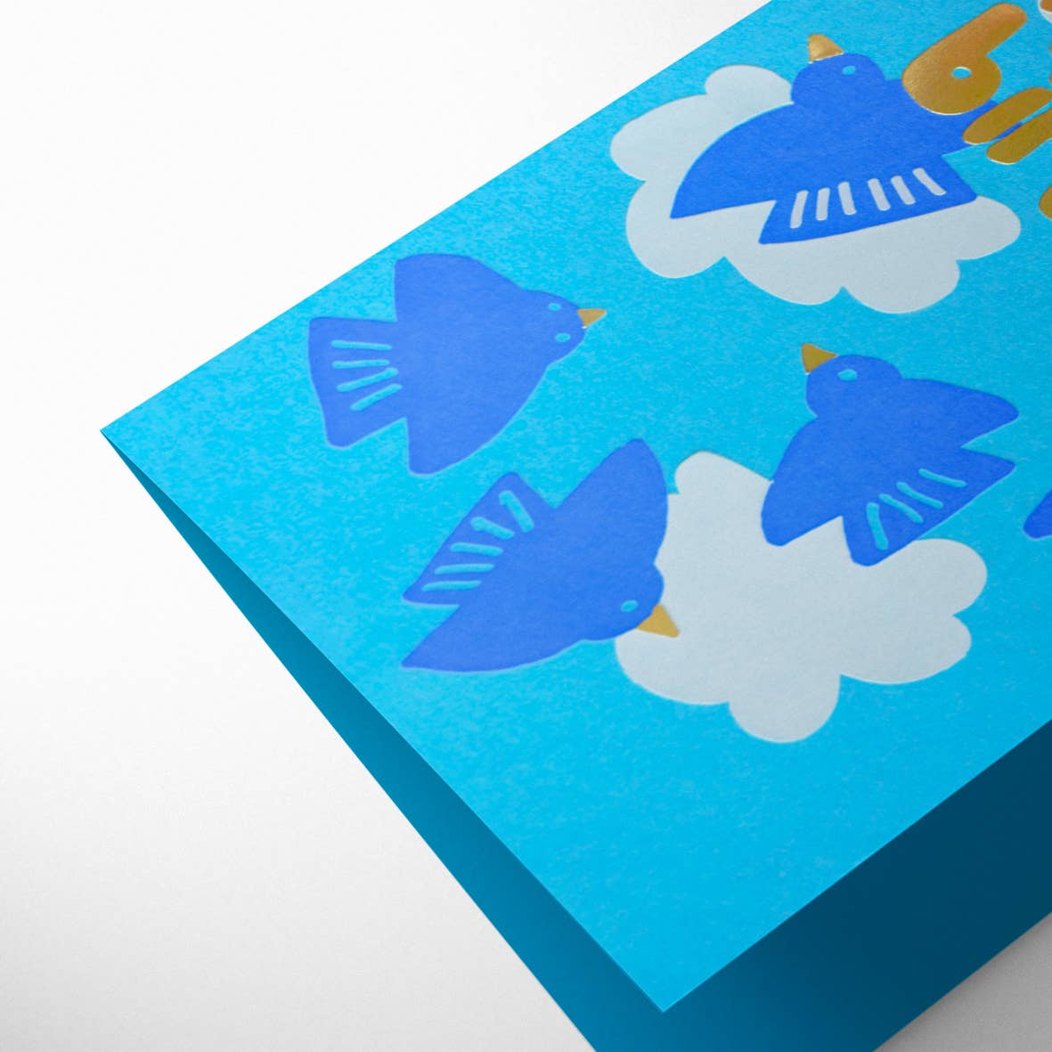 Birds in Flight Birthday Card - Image 2