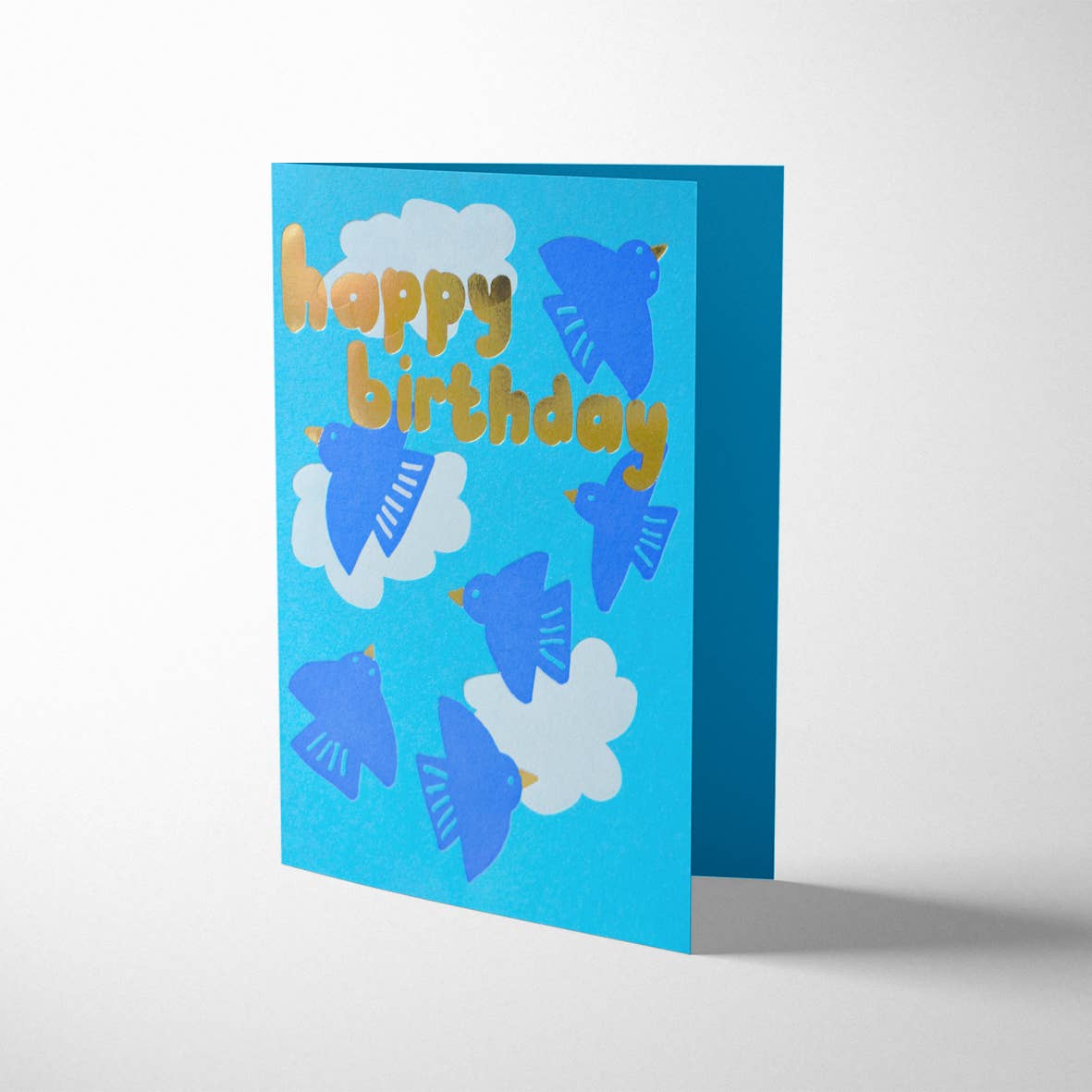 Birds in Flight Birthday Card - Image 3