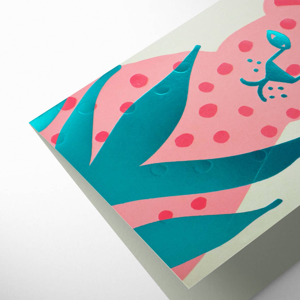 Pink Leopard Card - Image 3