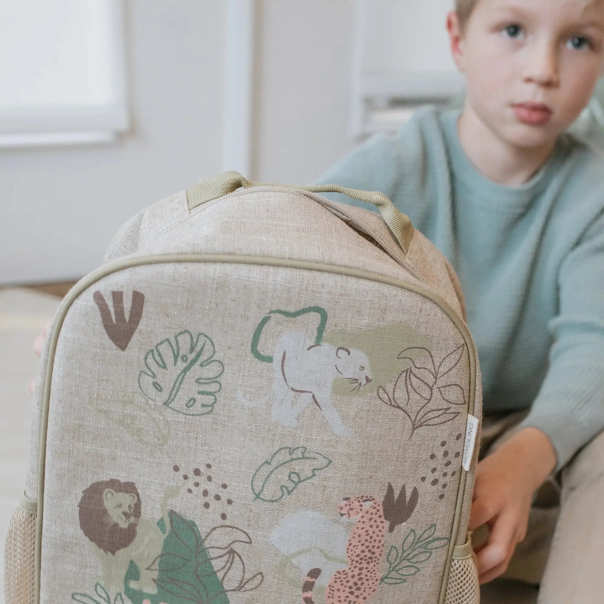 Jungle Cats Grade School Backpack - Image 7