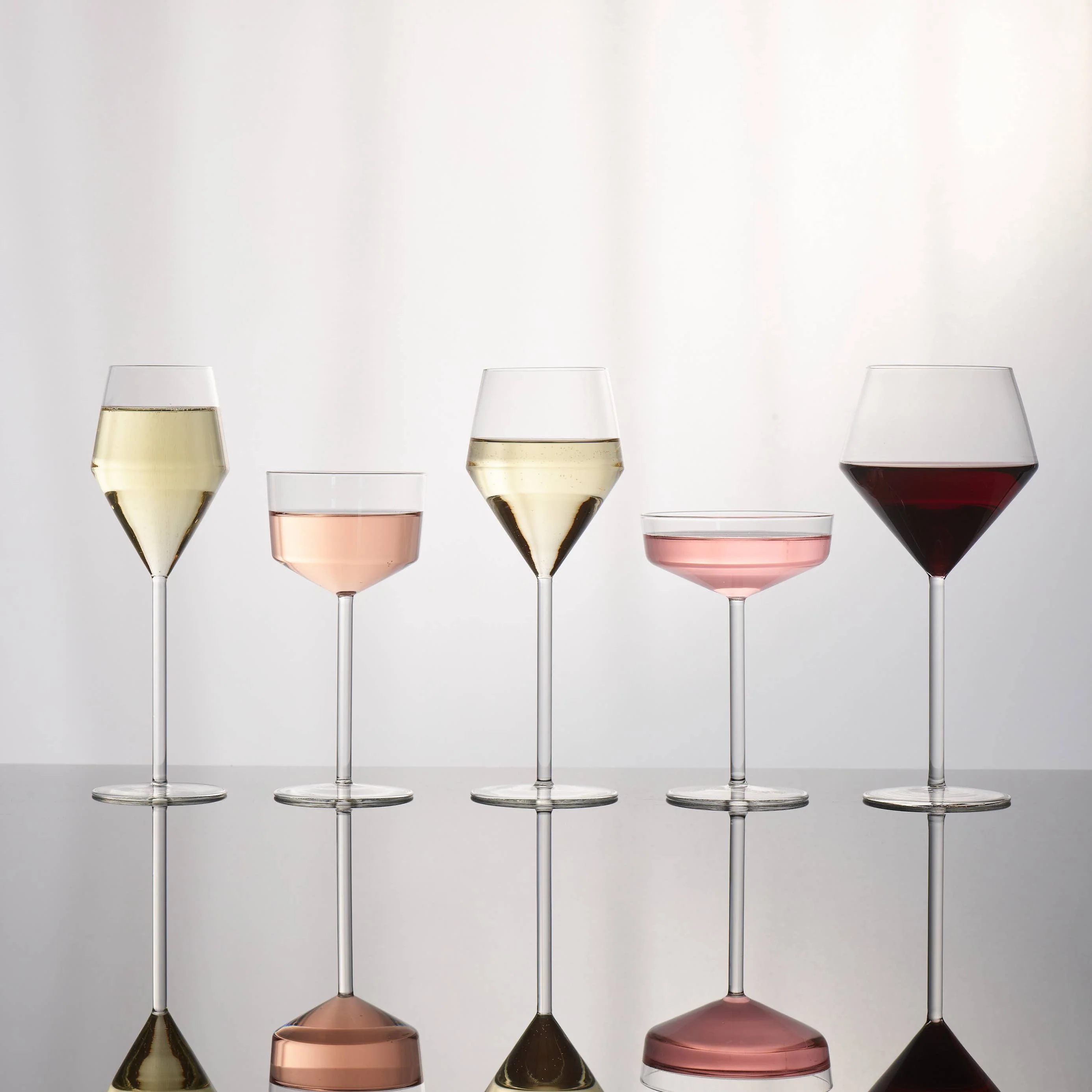 Juniper Small Red Wine/Cocktail Glass, Set/2 - Image 2