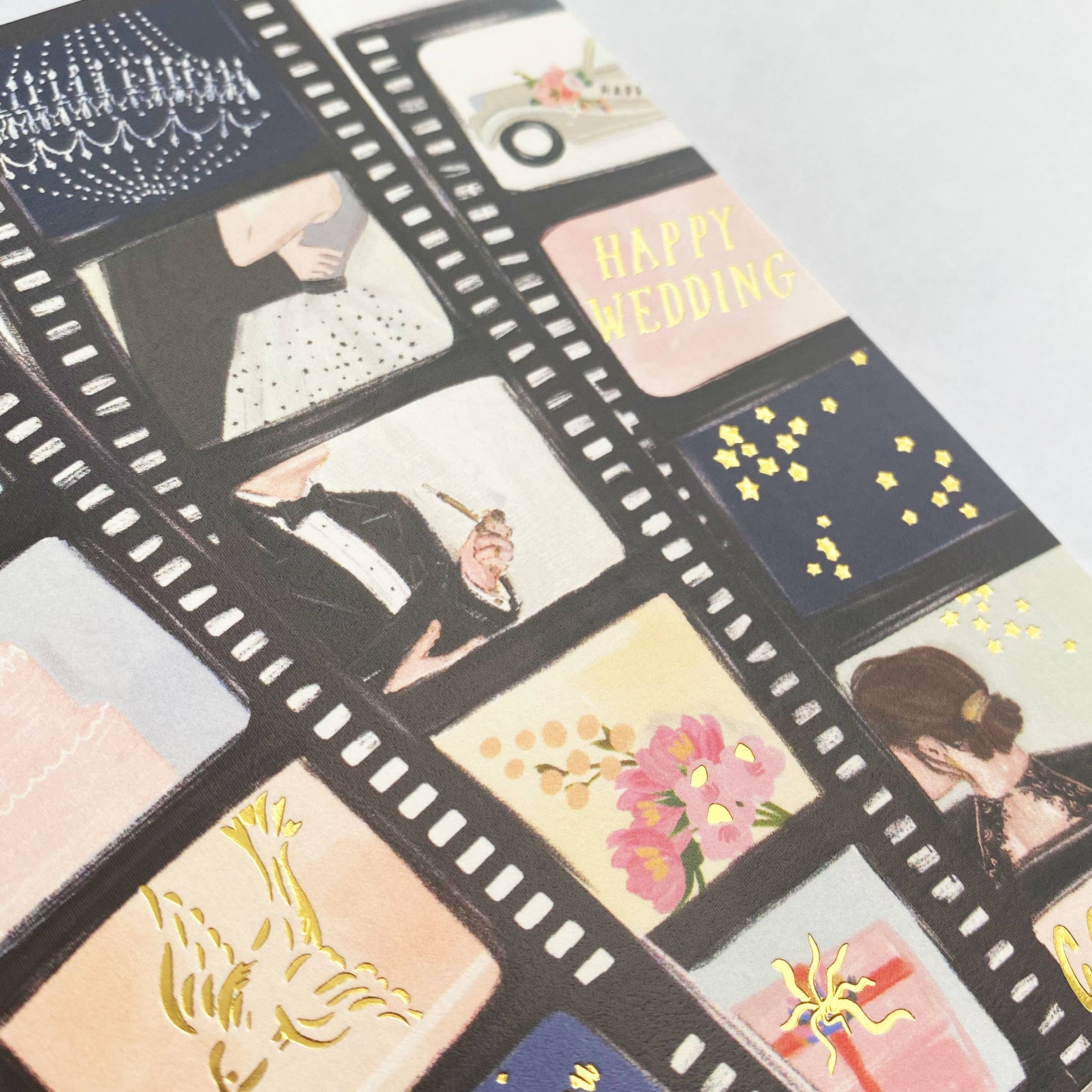 Like in the Movies Wedding Card - Image 2