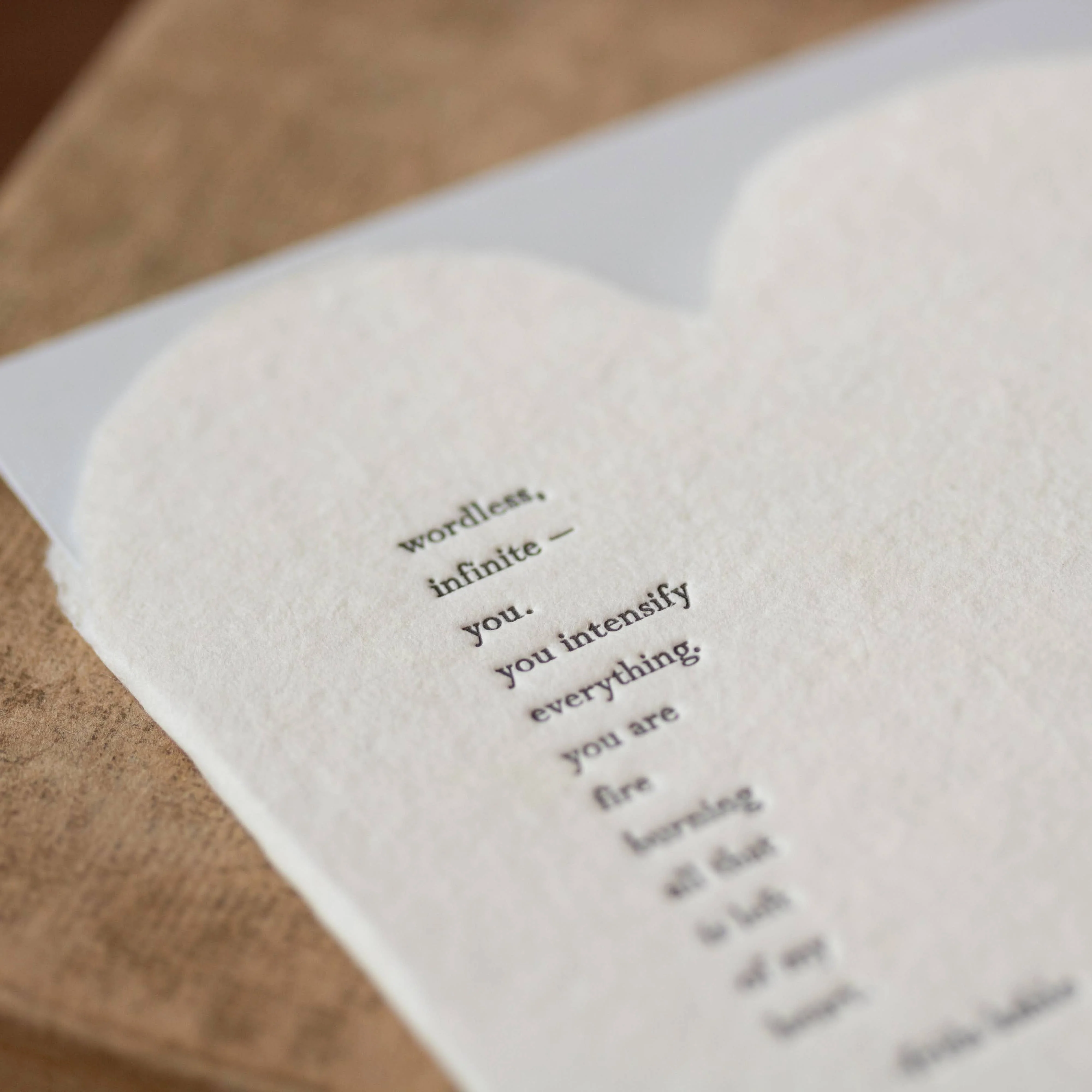 Kahlo Quote Heart & Love Card - Image 3