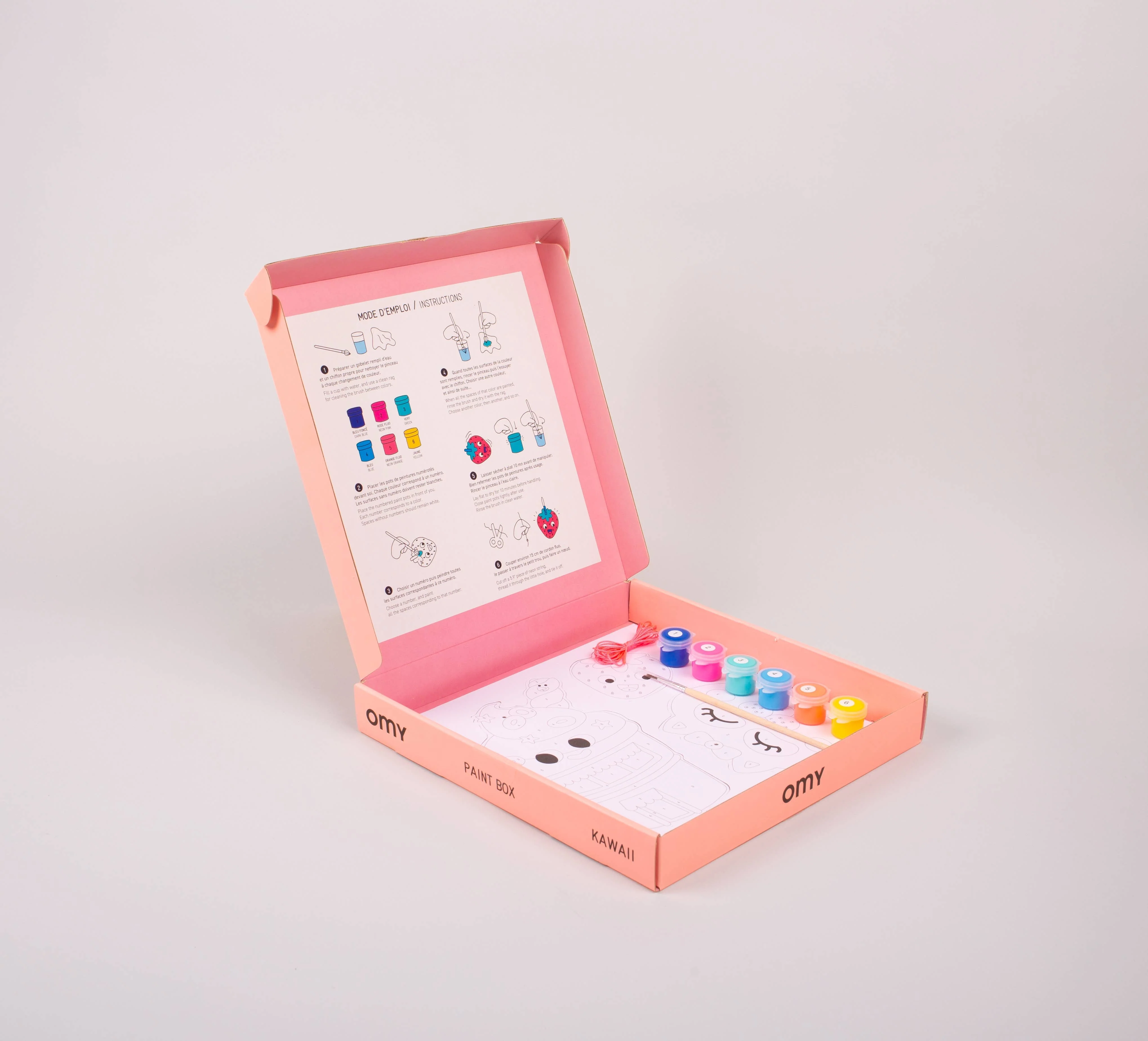 Kawaii Paint by Number Paint Box - Image 2