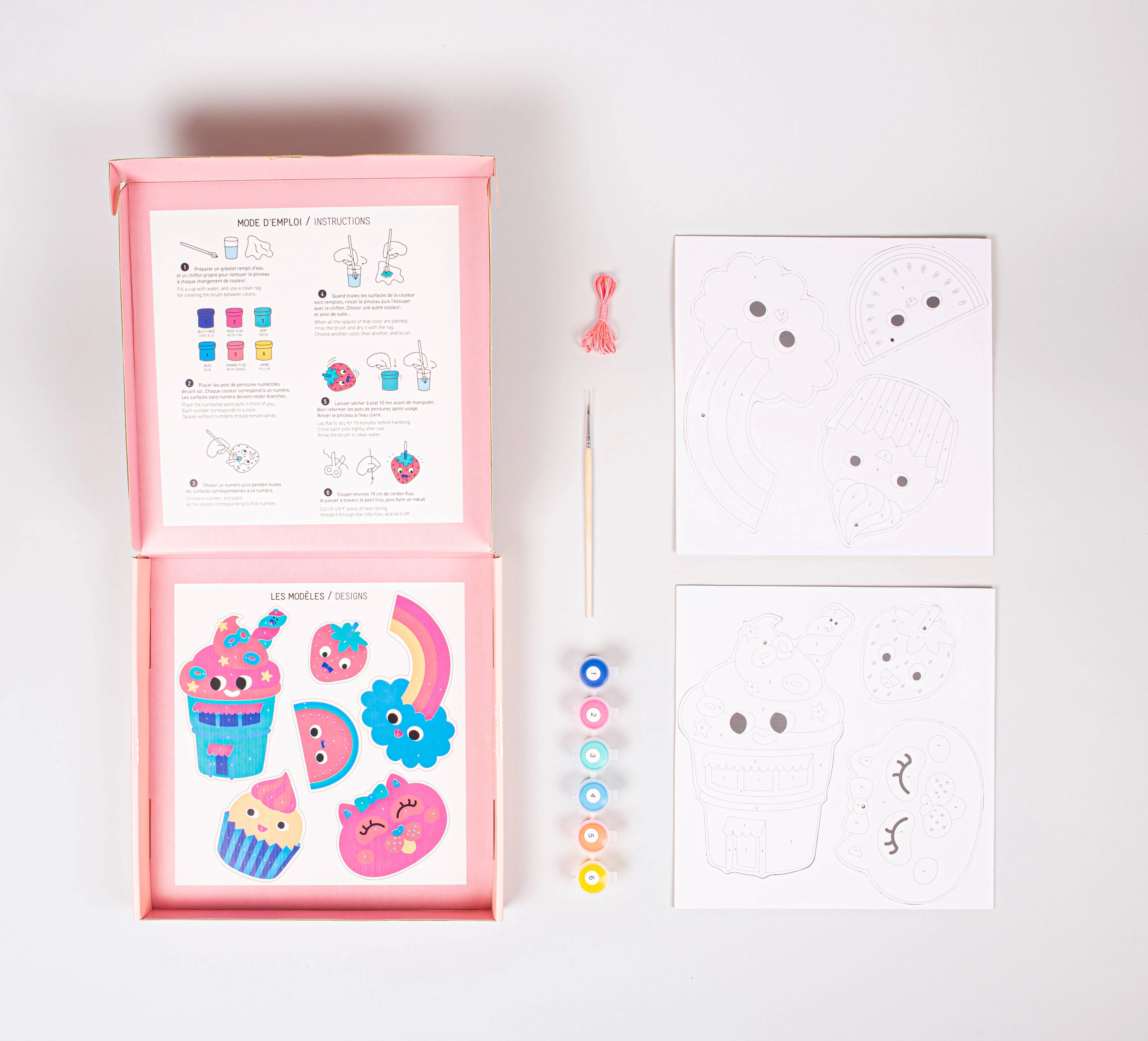 Kawaii Paint by Number Paint Box - Image 6