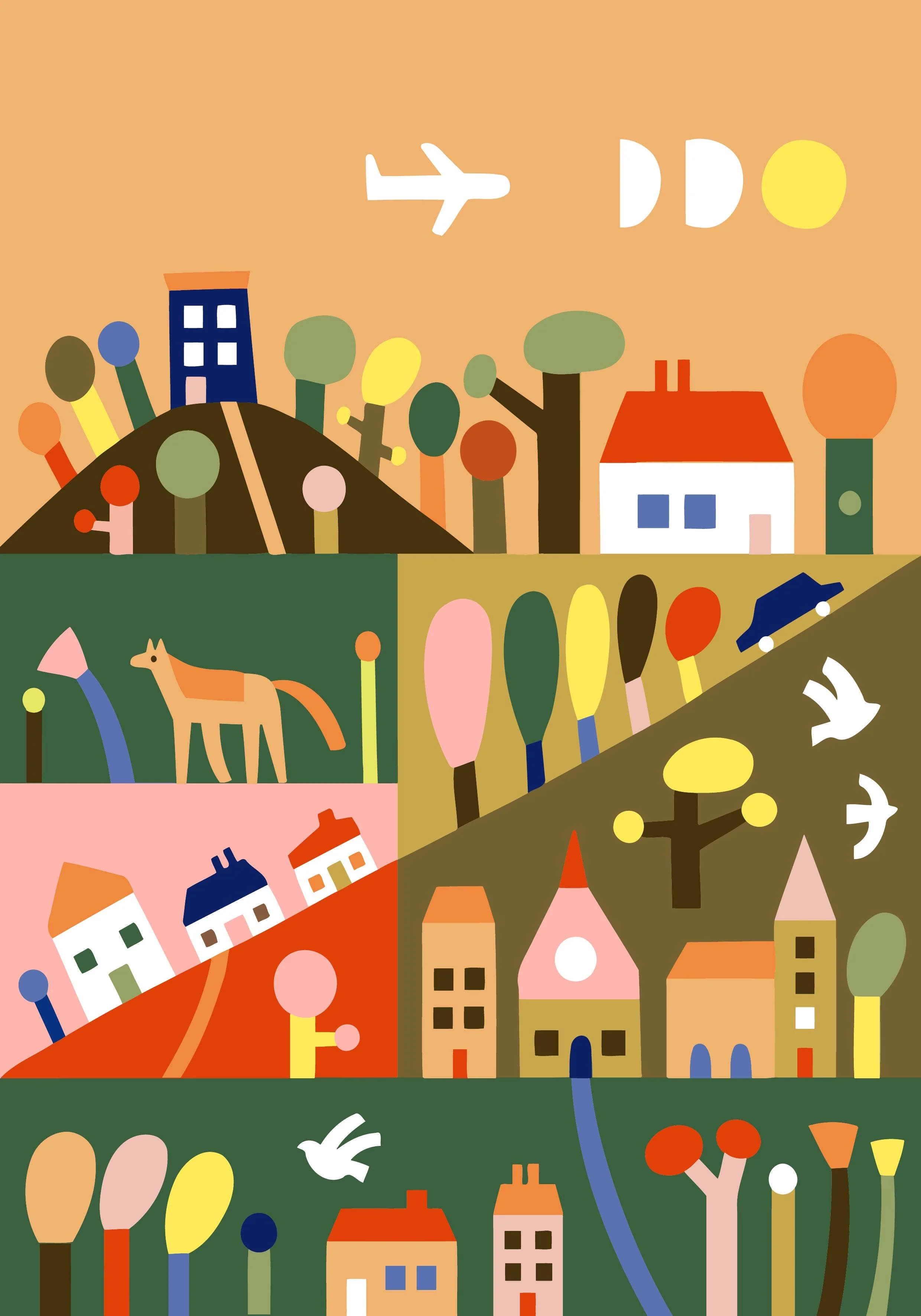 Kids Paint by Numbers: Outside the City - Image 2