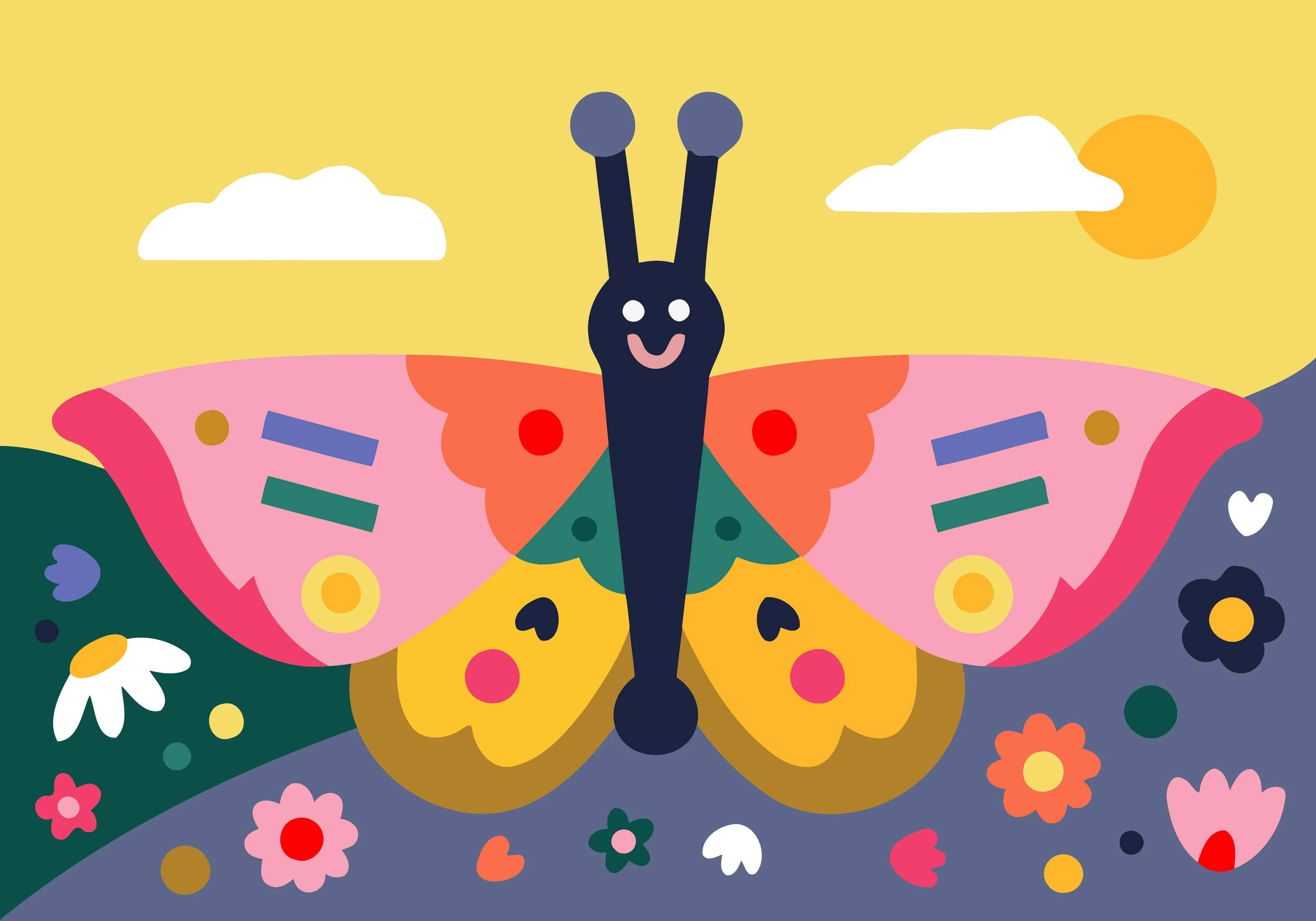 Kids Paint by Numbers: Spring Wings - Image 2