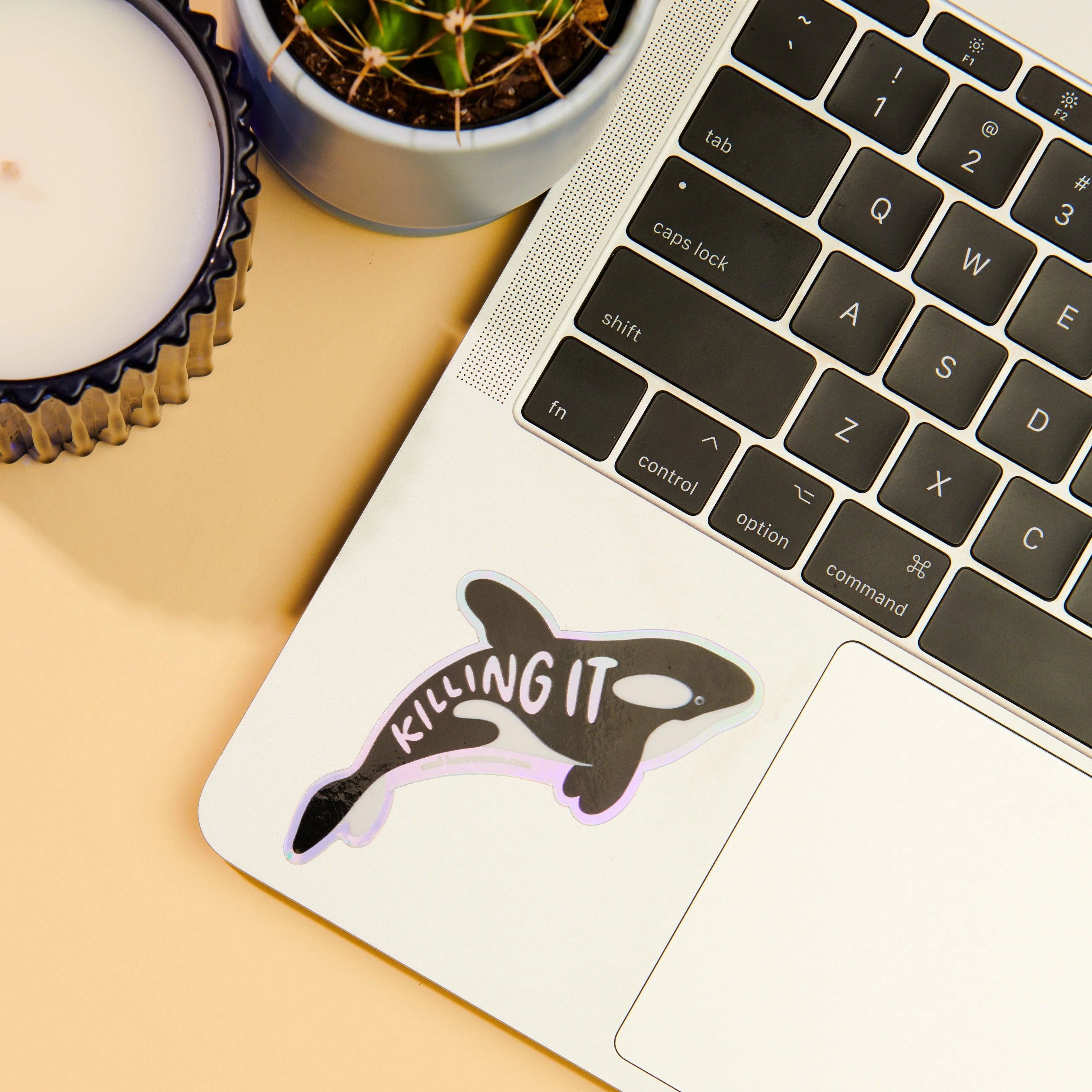 Killing It Orca Sticker - Image 2