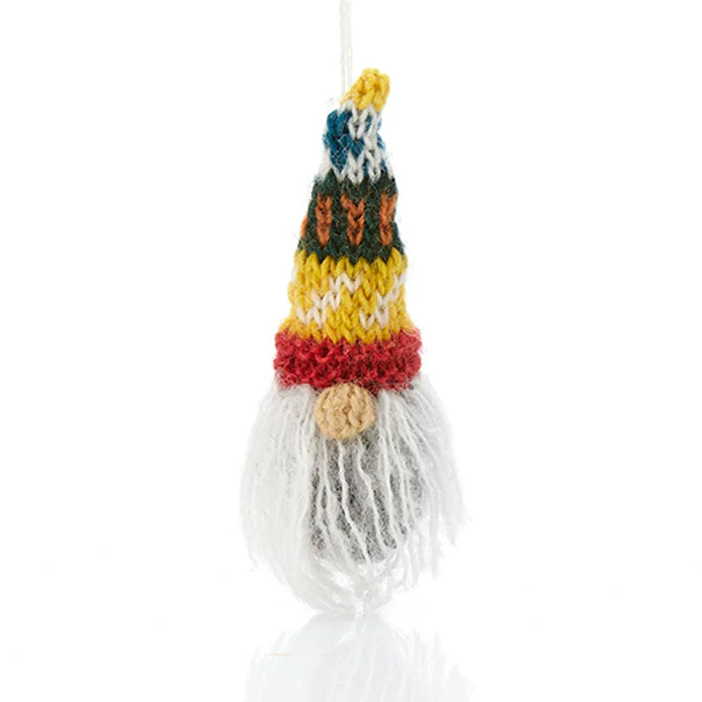 Knitted Gnome Ornament - Image 4