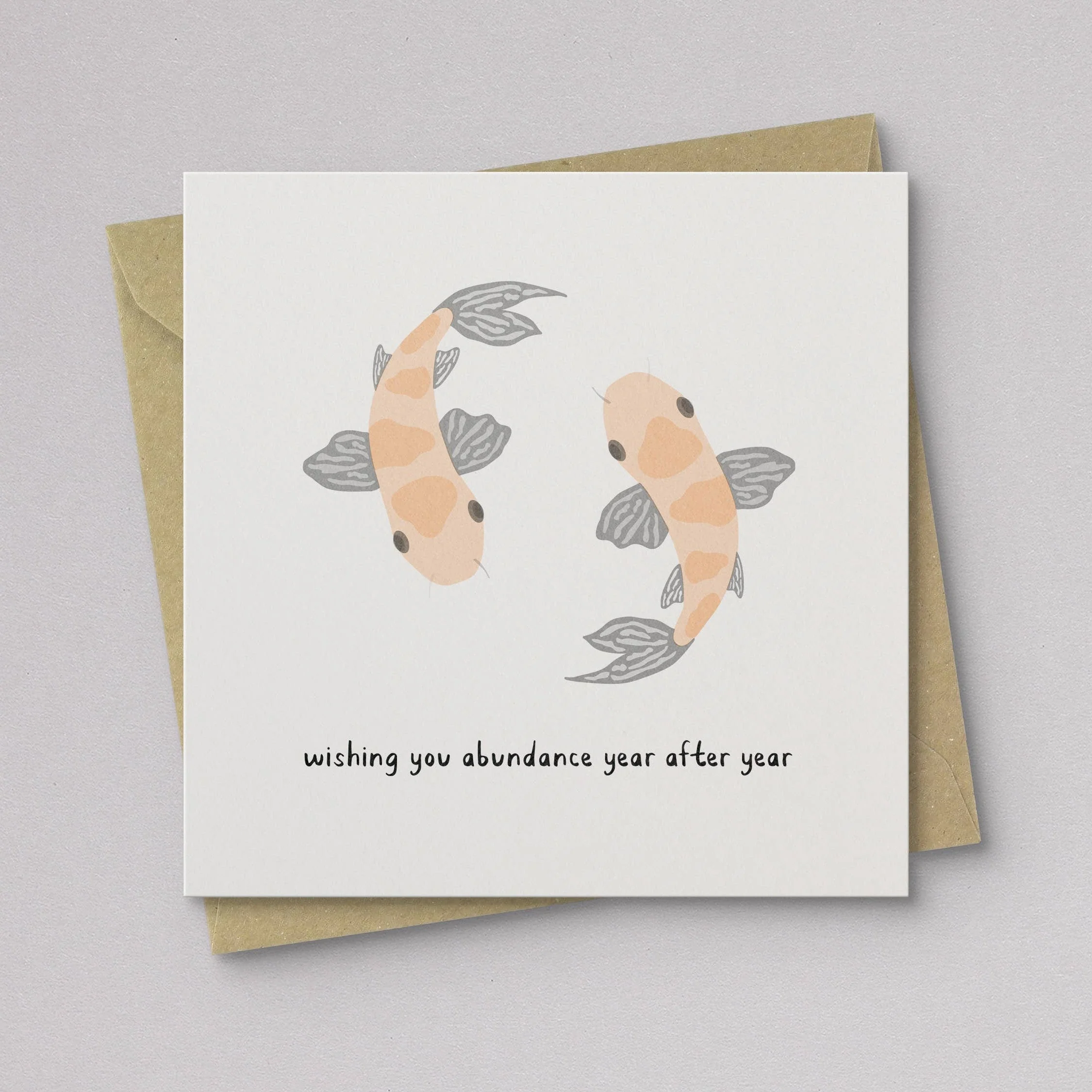 Koi Fish Lunar New Year Card - Image 2