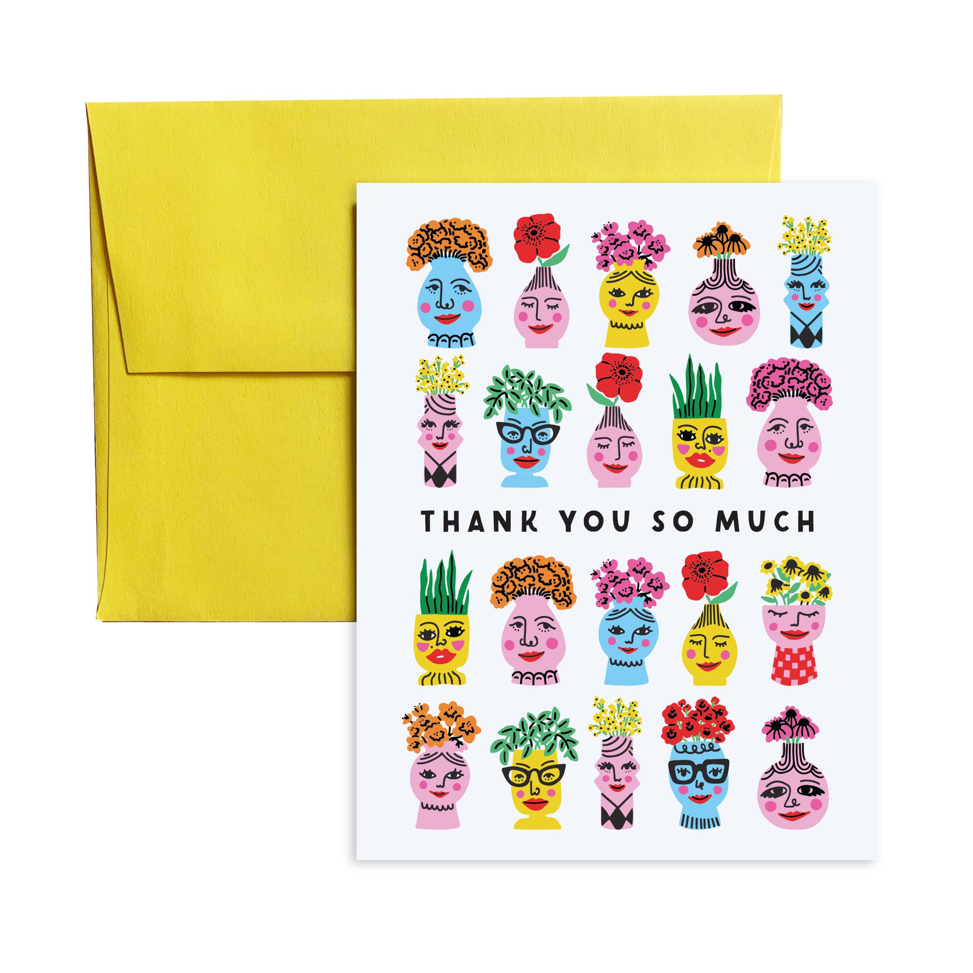 Lady Vases Thank You Card - Image 2