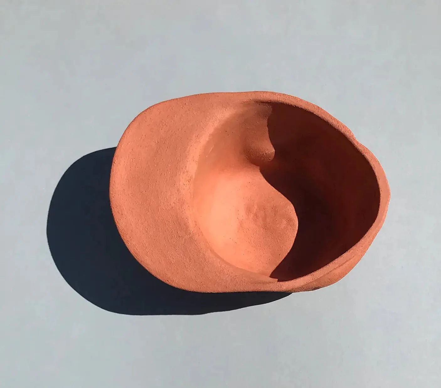 Terra Cotta Hat Planter Bowl - Image 2