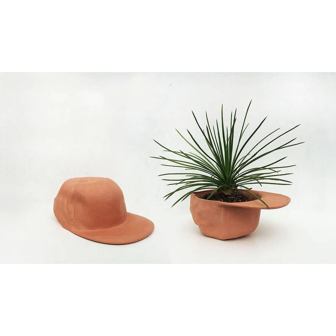 Terra Cotta Hat Planter Bowl - Image 3