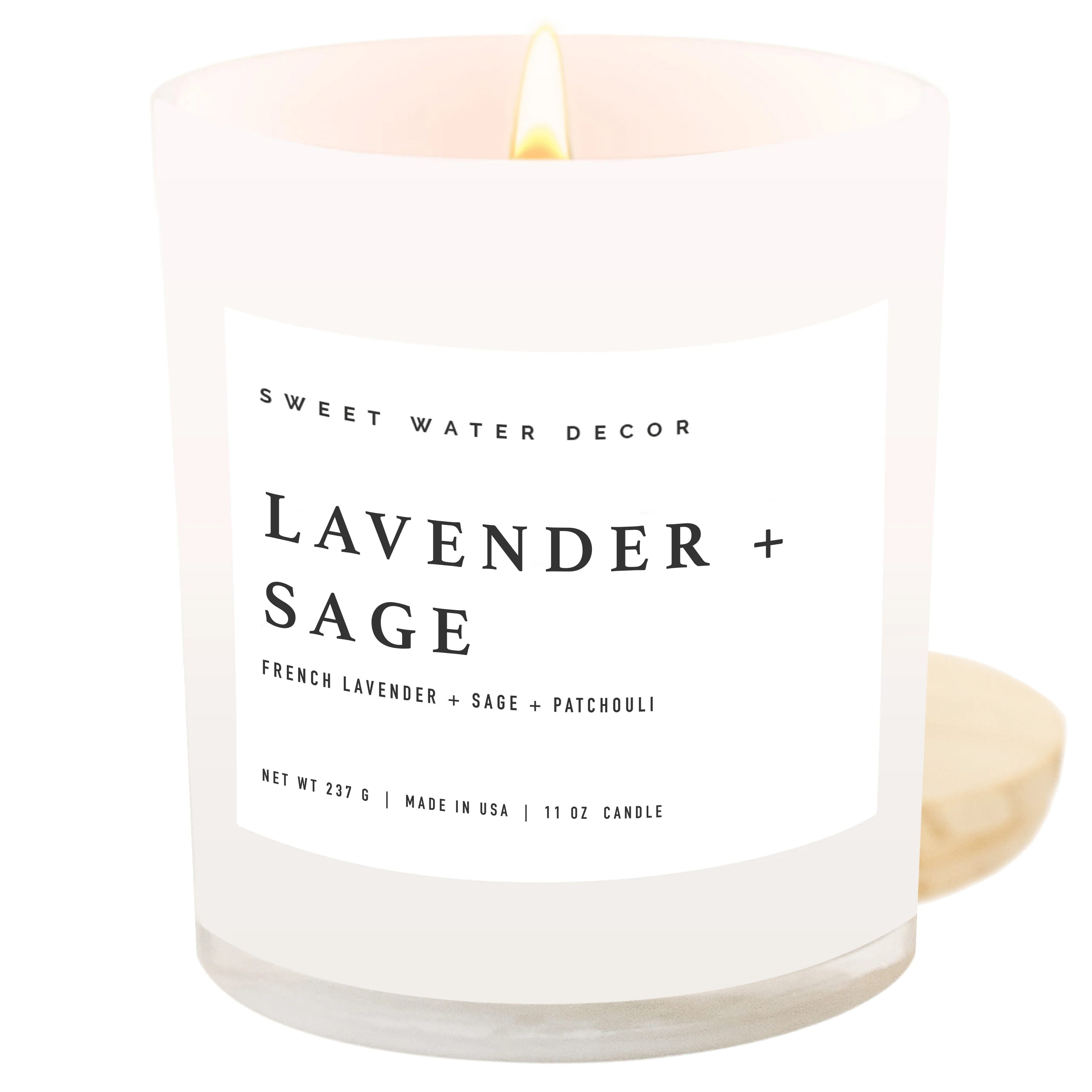 Lavender and Sage Candle - Image 2