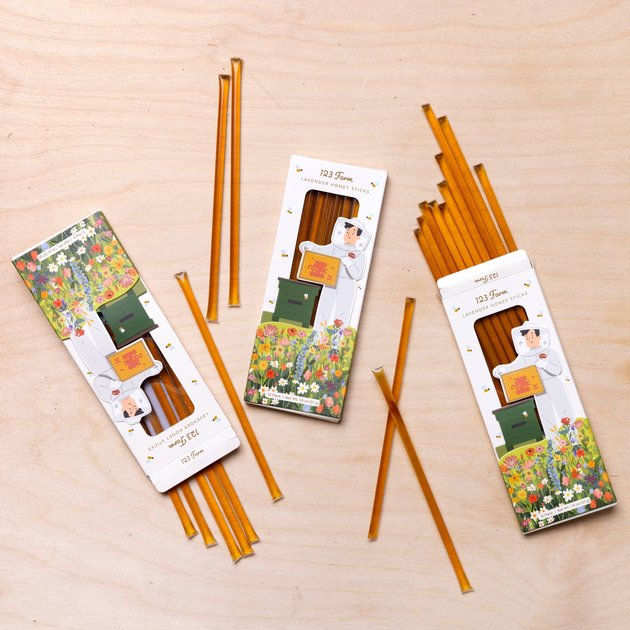 Lavender Honey Sticks 10 Pack - Image 3