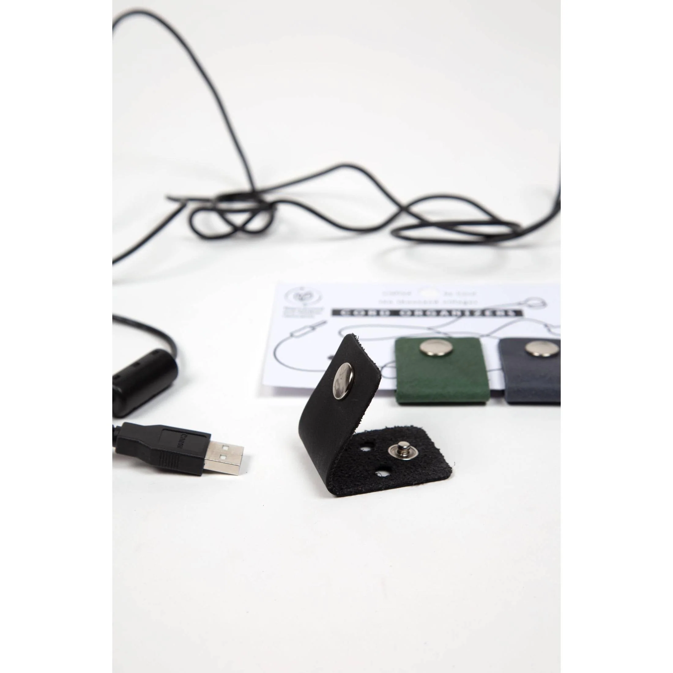 Leather Cord Organizers - Image 2