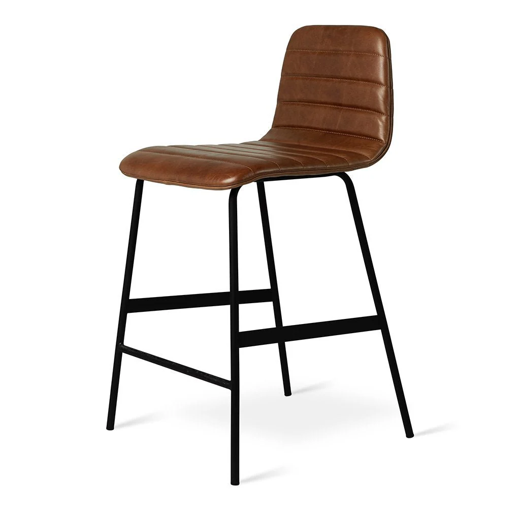 Lecture Counter Stool, Upholstered - Image 5
