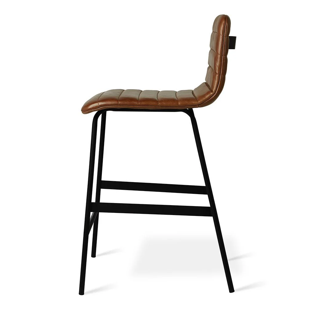 Lecture Counter Stool, Upholstered - Image 6