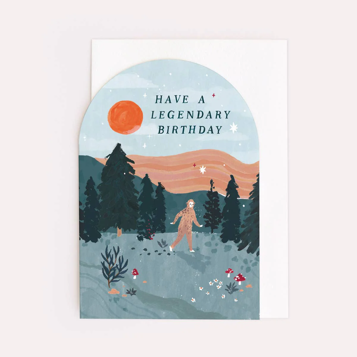 Legendary Bigfoot Birthday Card - Image 2