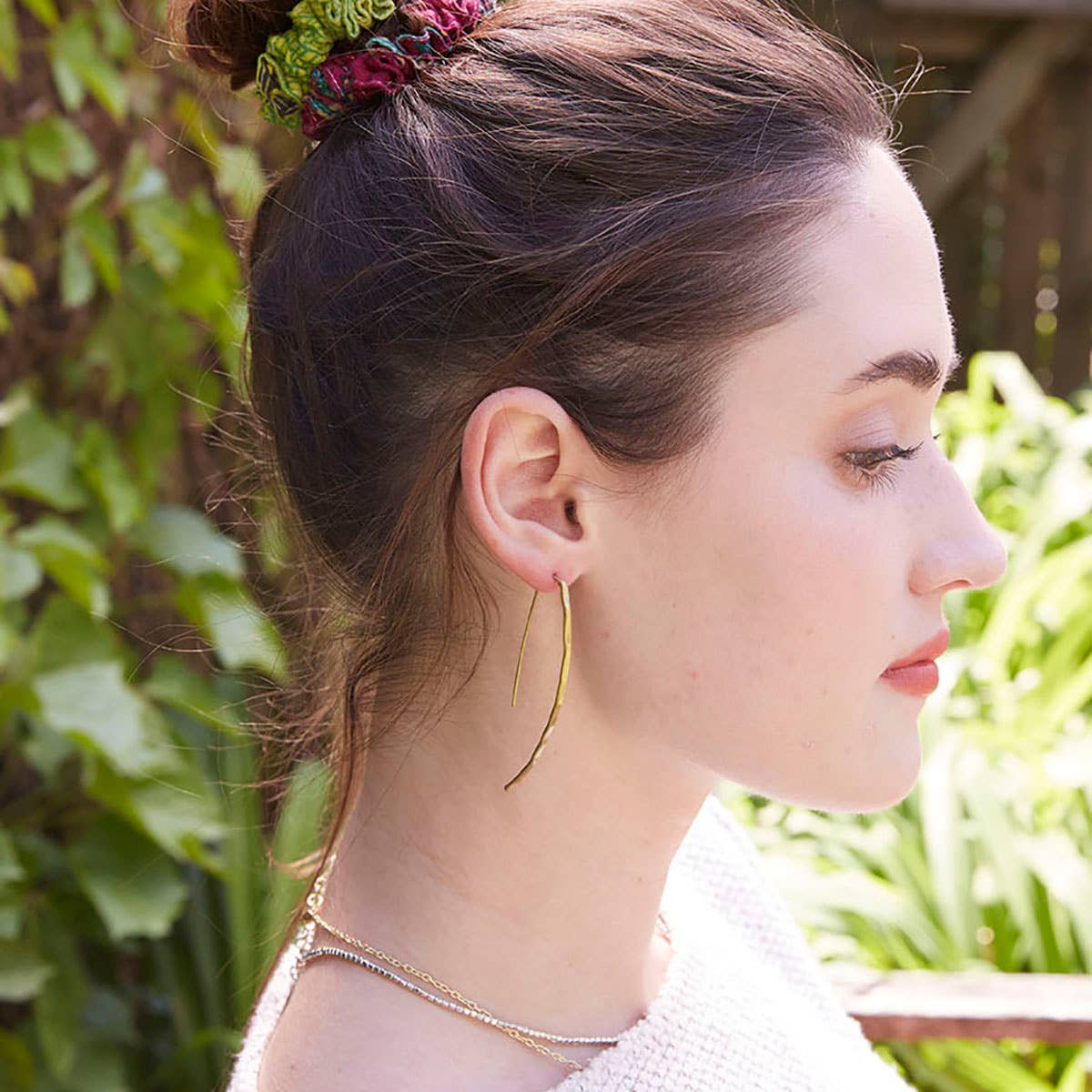 Leila Linear Earrings - Image 3