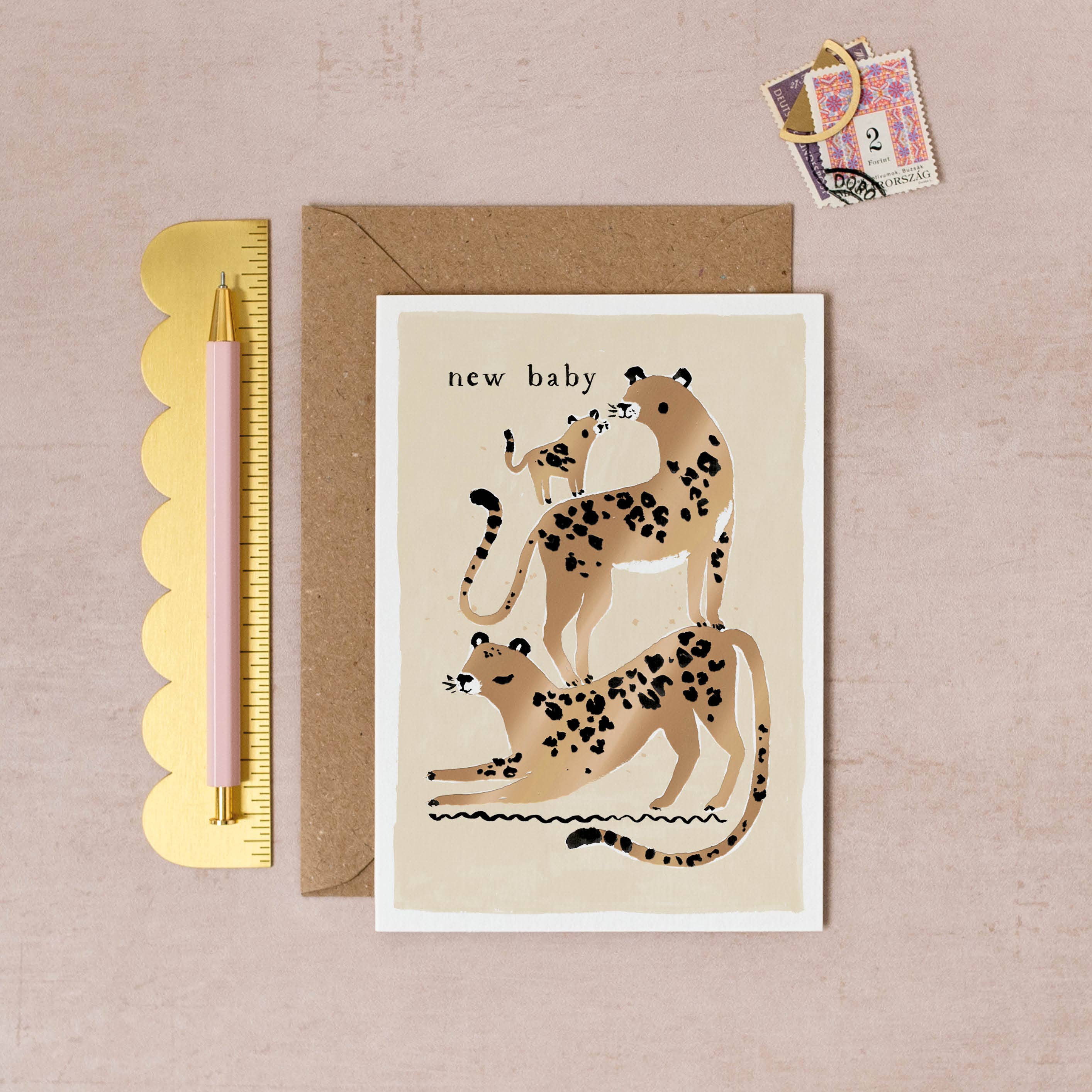 Leopards New Baby Card - Image 2