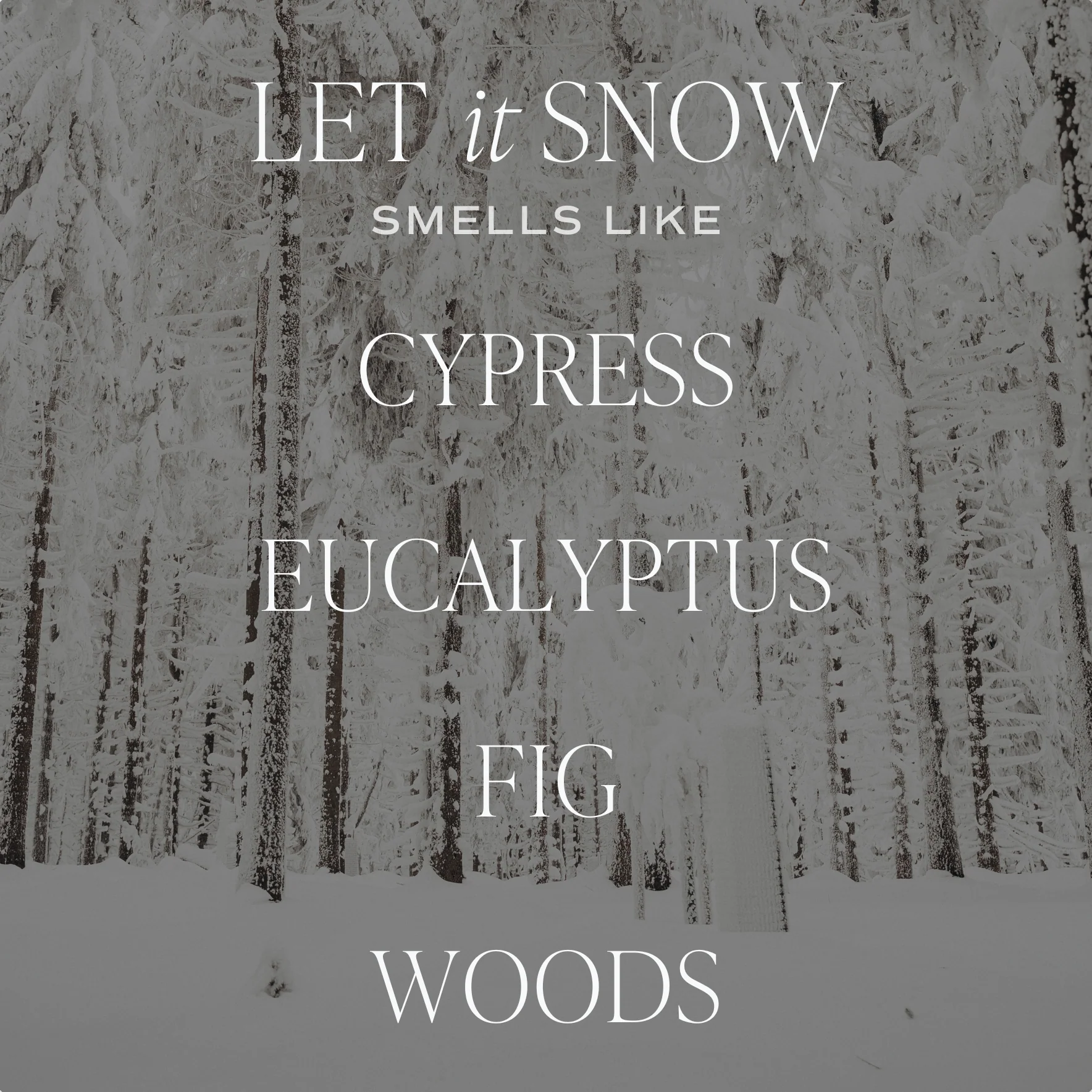 Let It Snow Candle - 15oz - Image 2