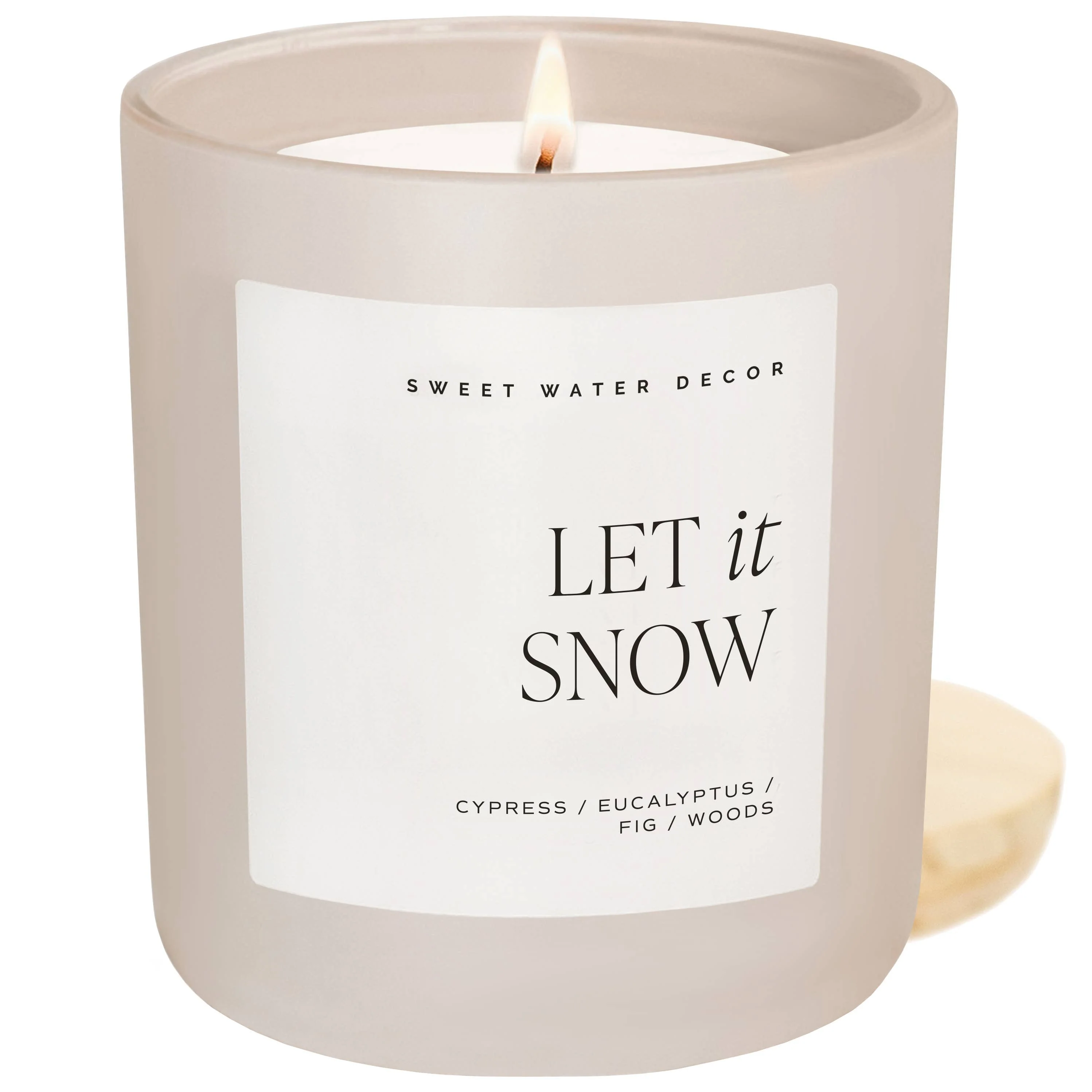 Let It Snow Candle - 15oz - Image 7
