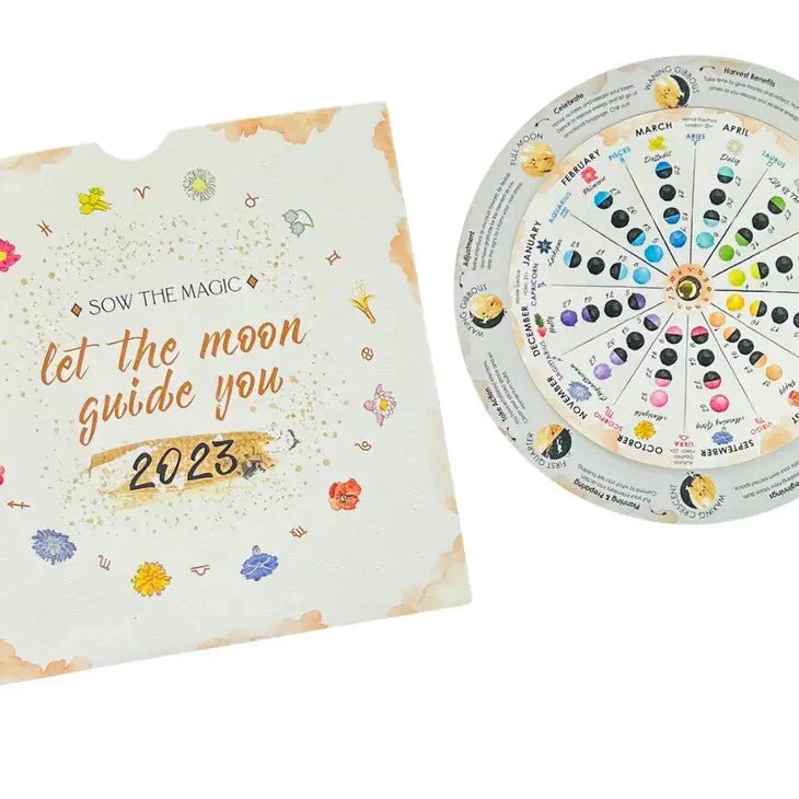 Moon Guide 2023 Moon Phase Calendar Wheel - Image 2