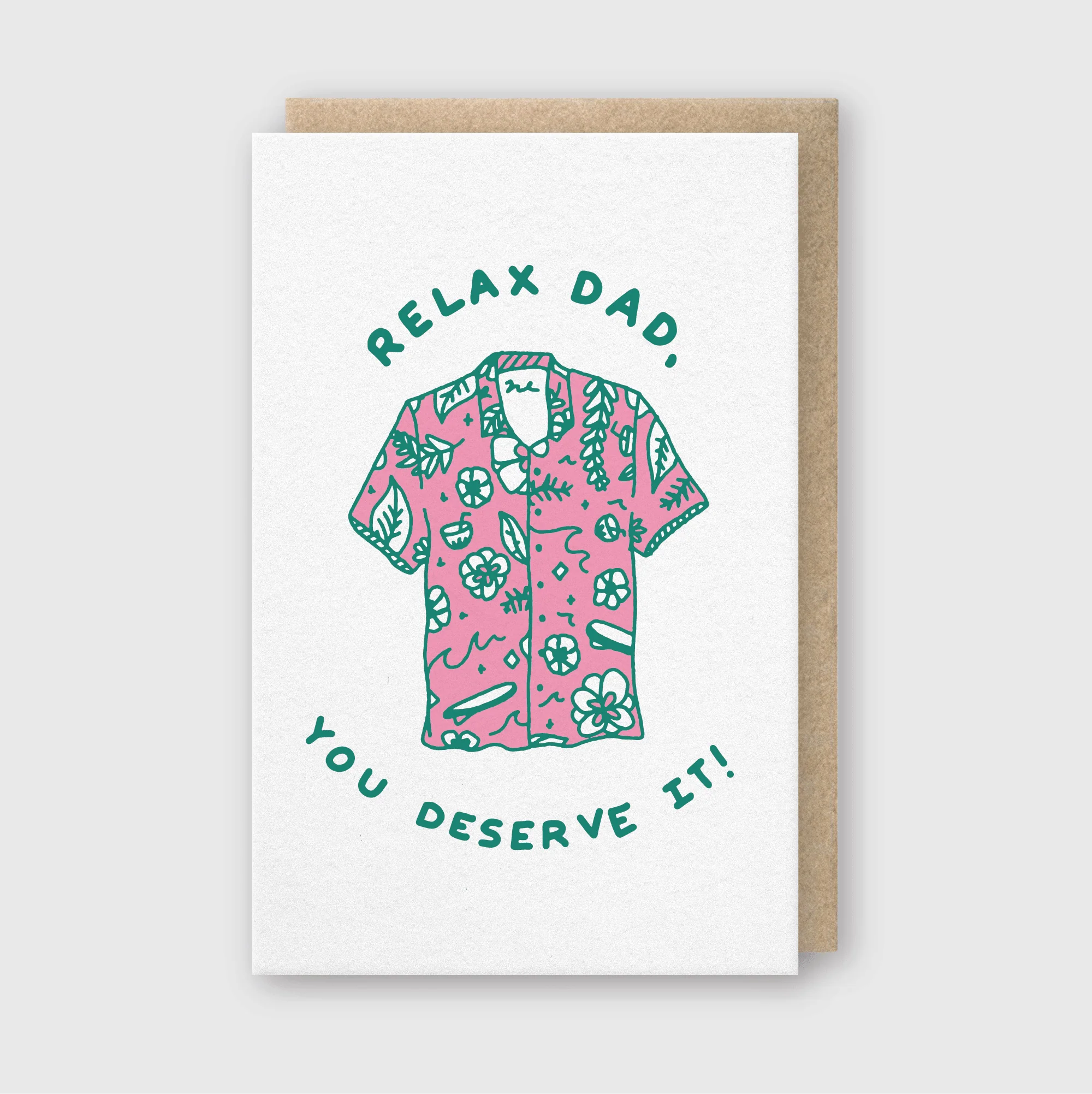 Relax Dad Father's Day Card