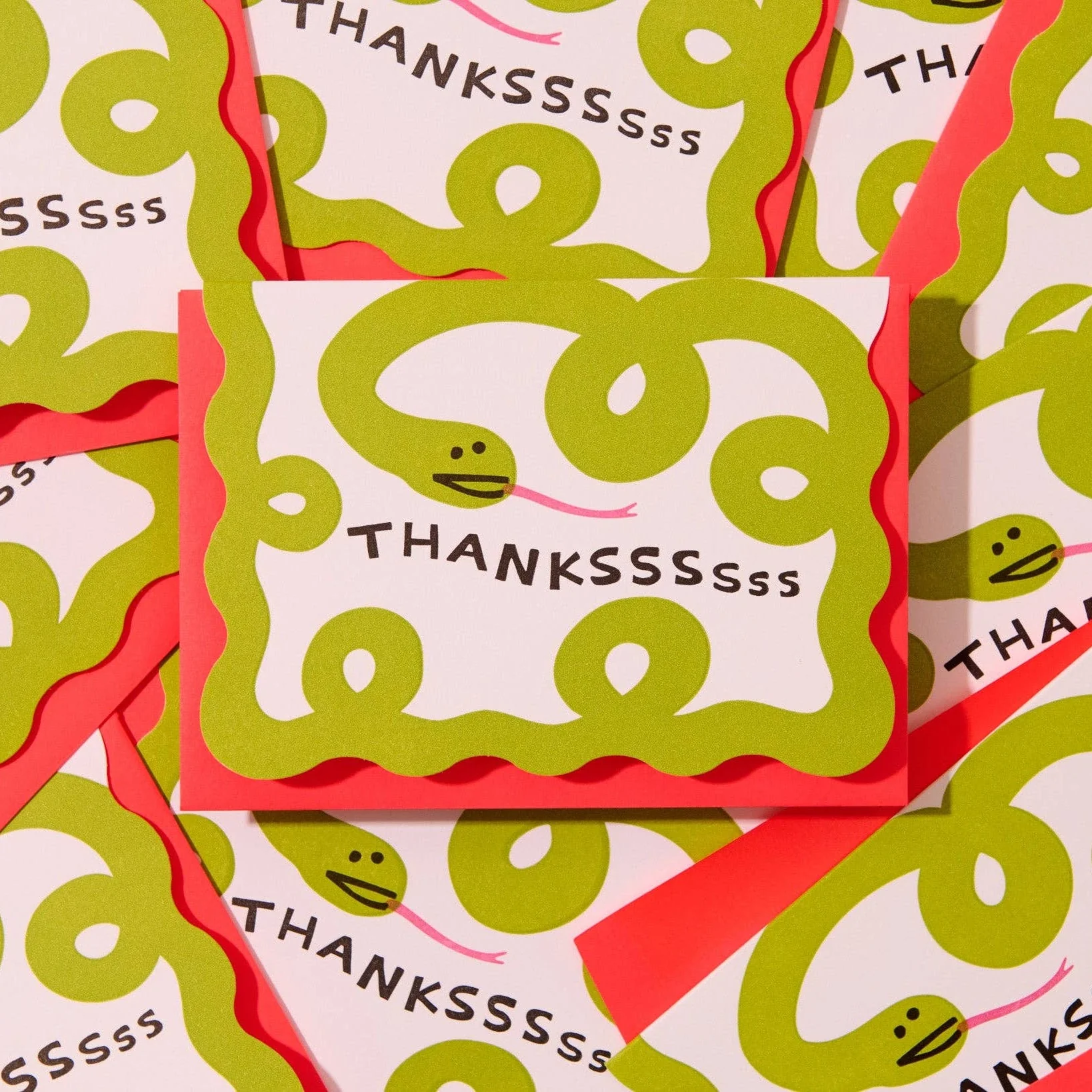 Snake Thank You Card Set - Image 2