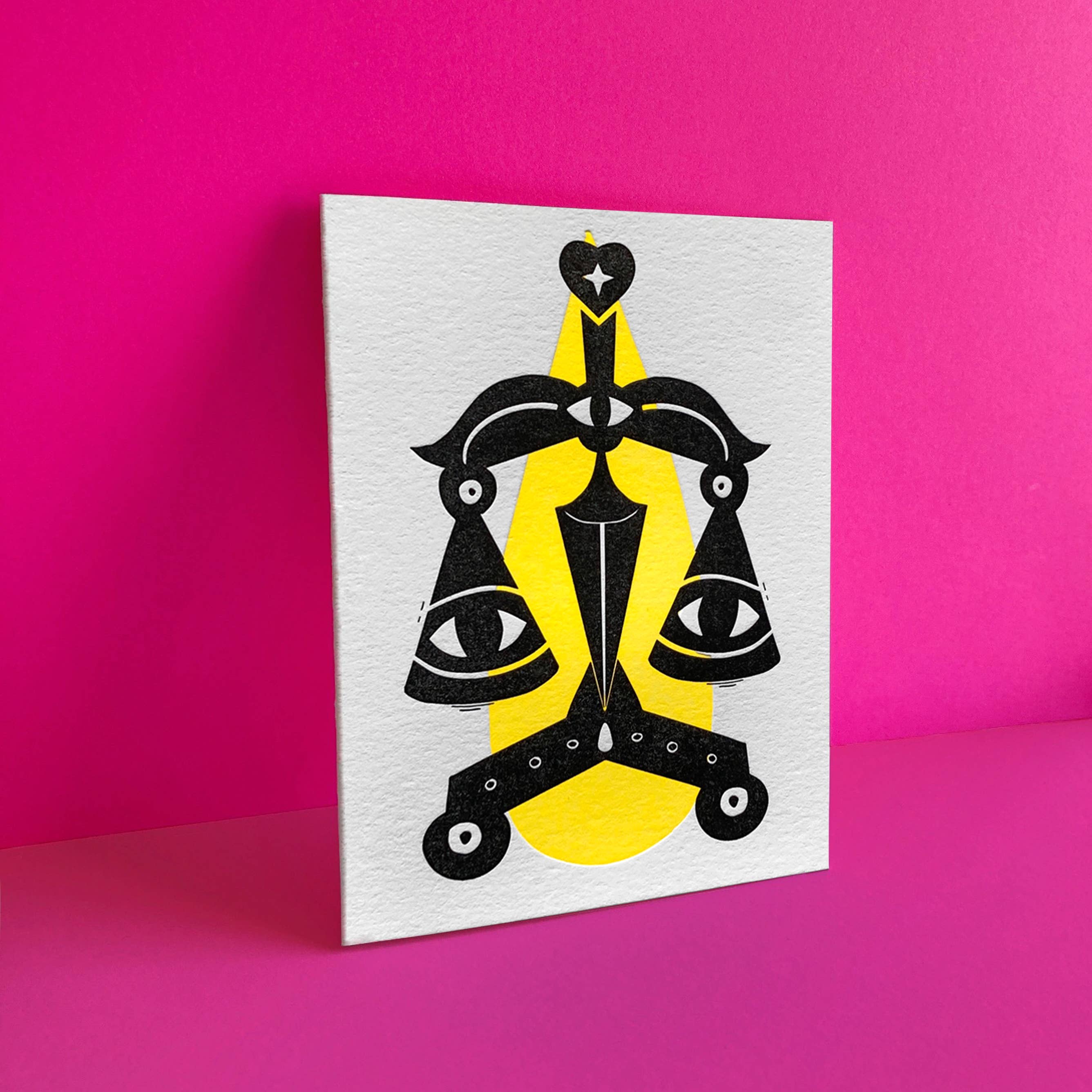 Zodiac Libra Birthday Card - Image 2